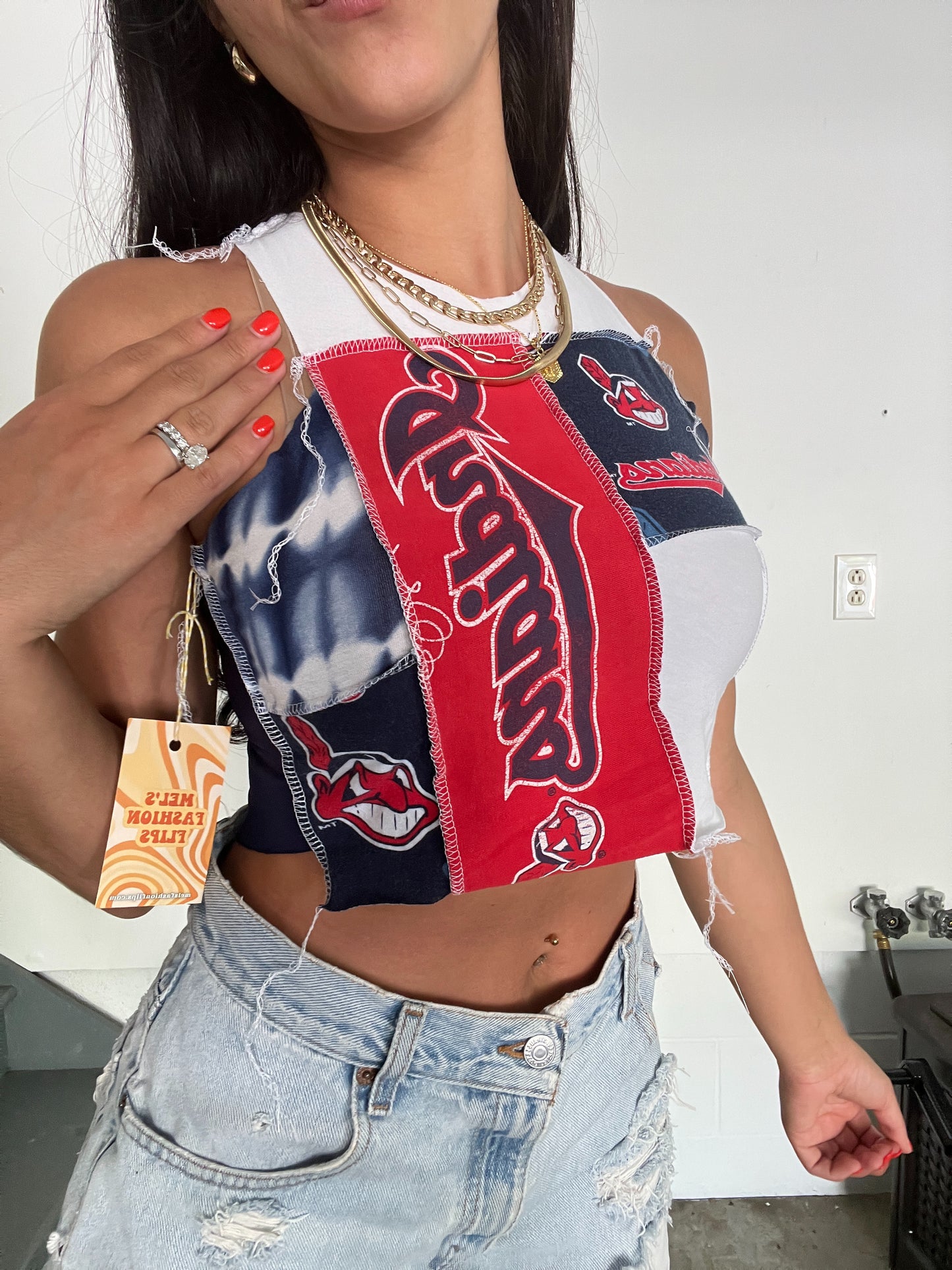 TIE DYE CLASSIC PATCHWORK TANK