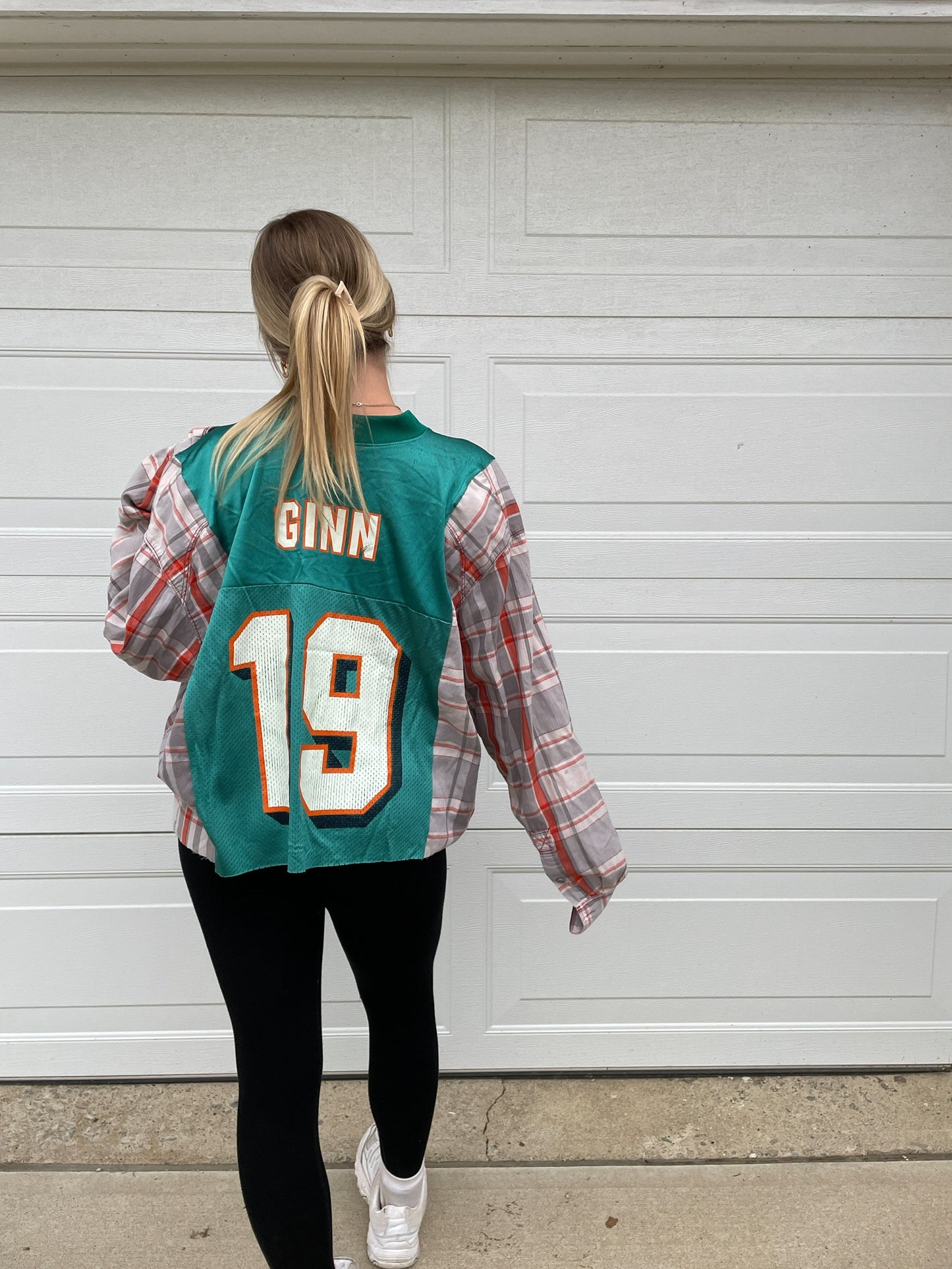#19 GINN DOLPHINS JERSEY X FLANNEL