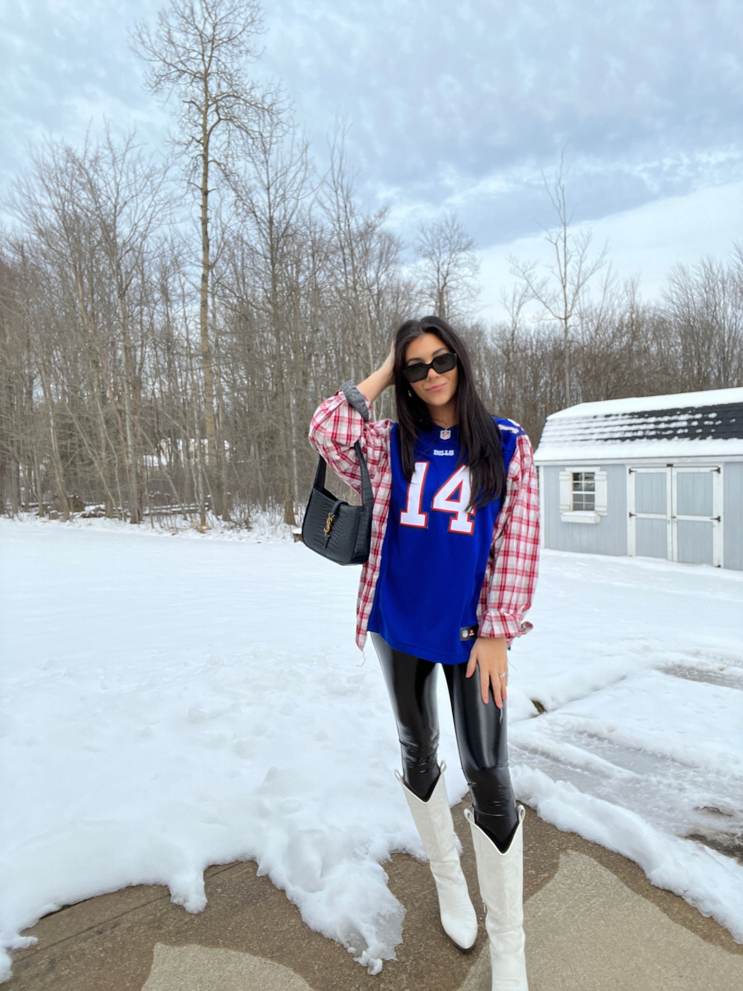 #14 FITZPATRICK BILLS JERSEY X FLANNEL