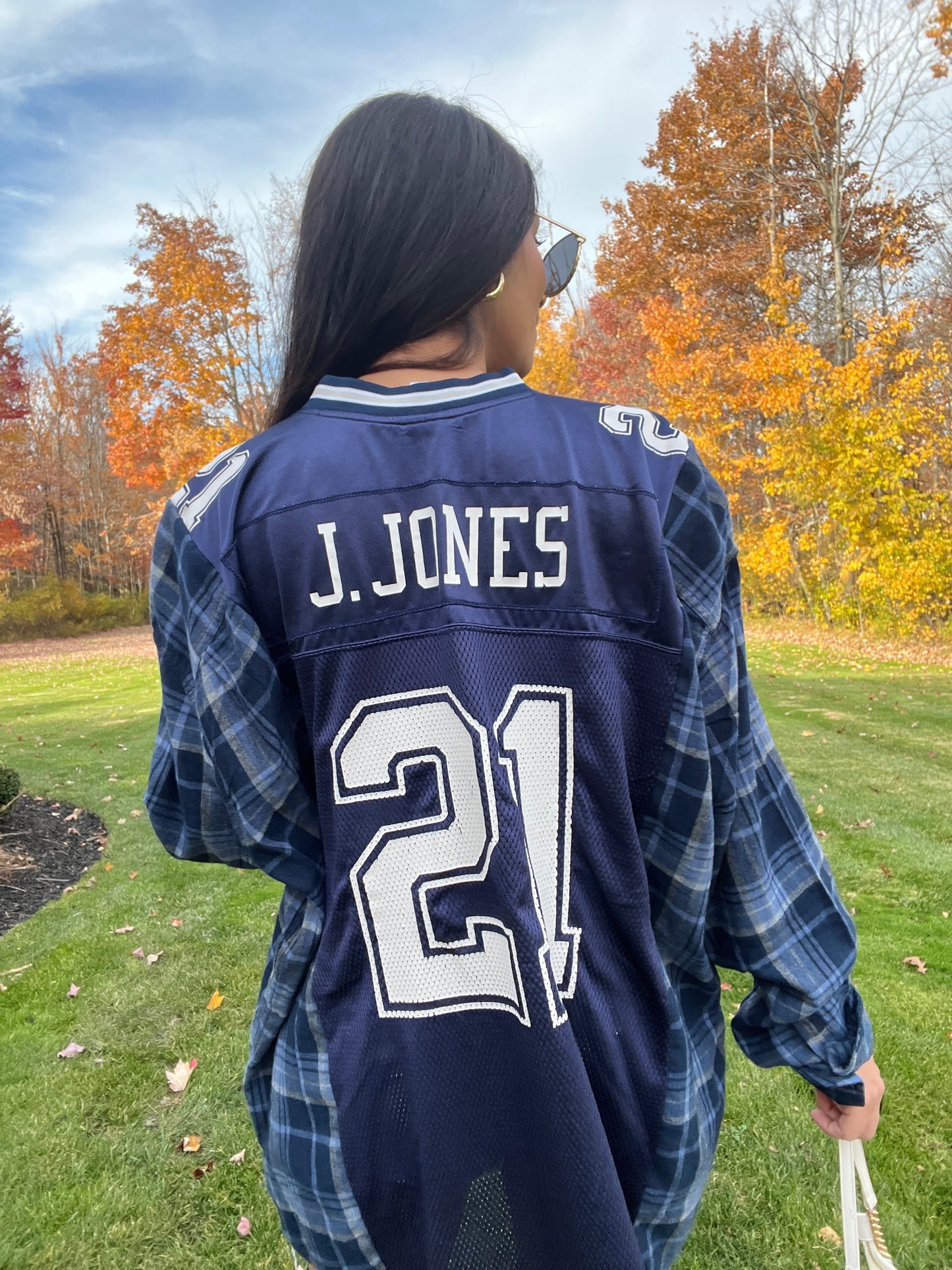 #21 JONES COWBOYS JERSEY X FLANNEL