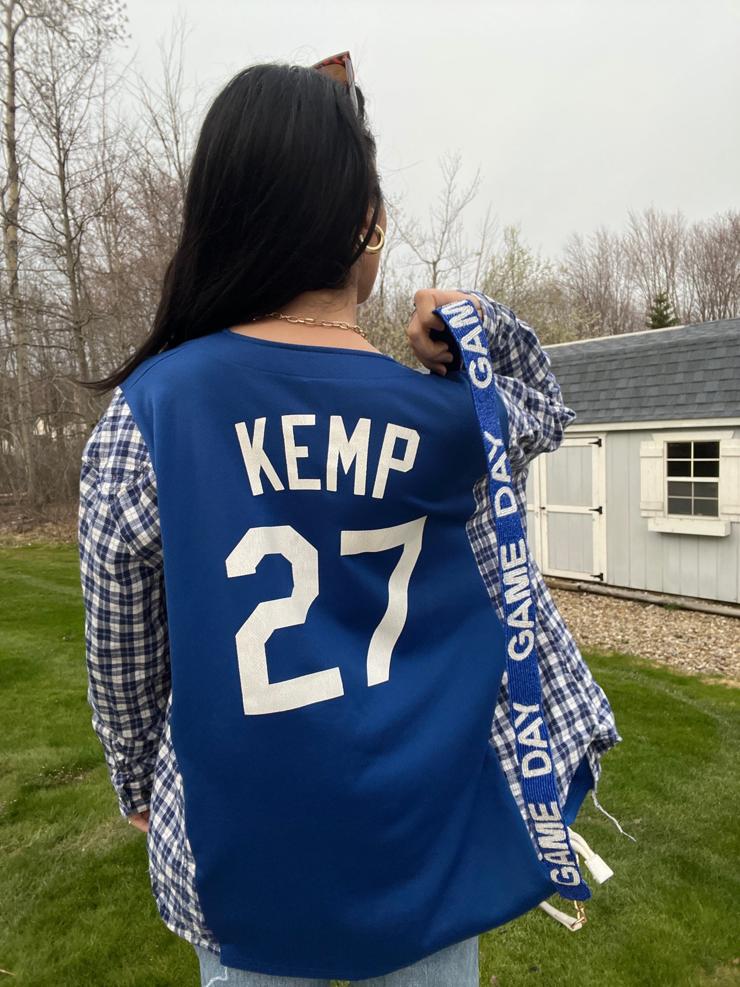 DODGERS JERSEY X FLANNEL