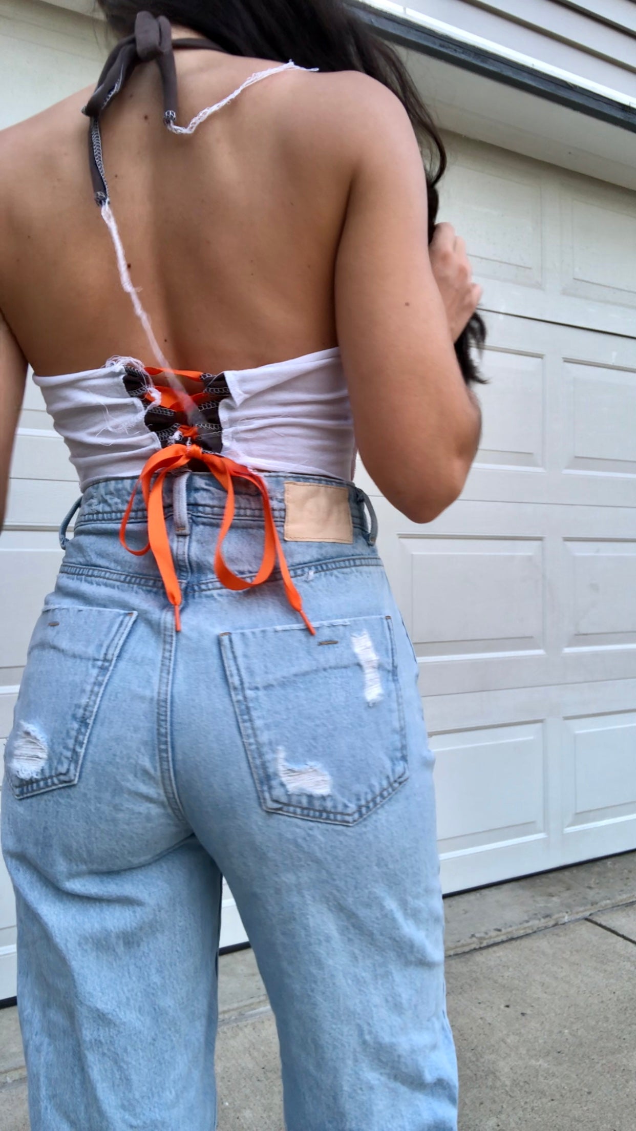 CLEVELAND BROWNS FIERY HALTER TANK