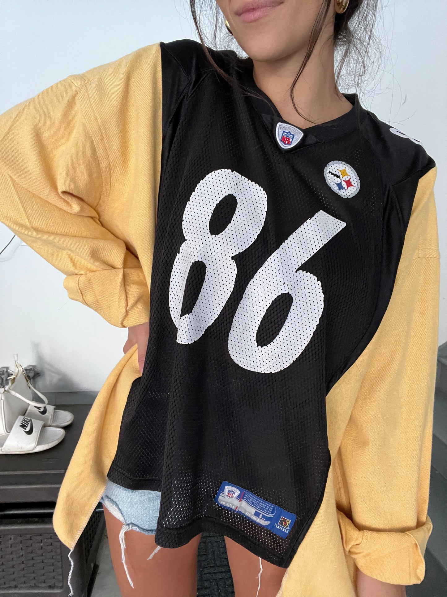 #86 WARD STEELERS JERSEY X FLANNEL