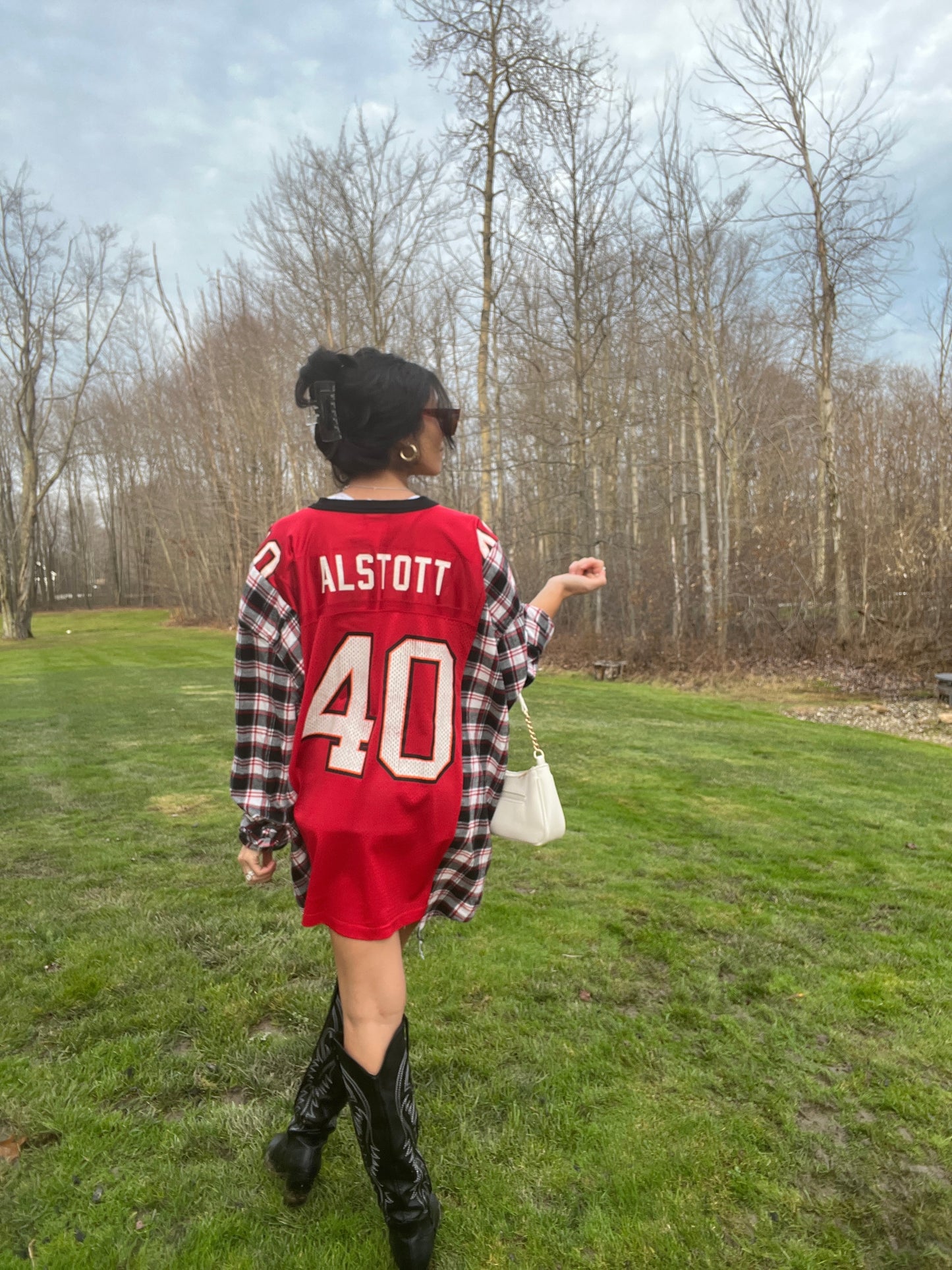 #40 ALSTOTT BUCCS JERSEY X FLANNEL