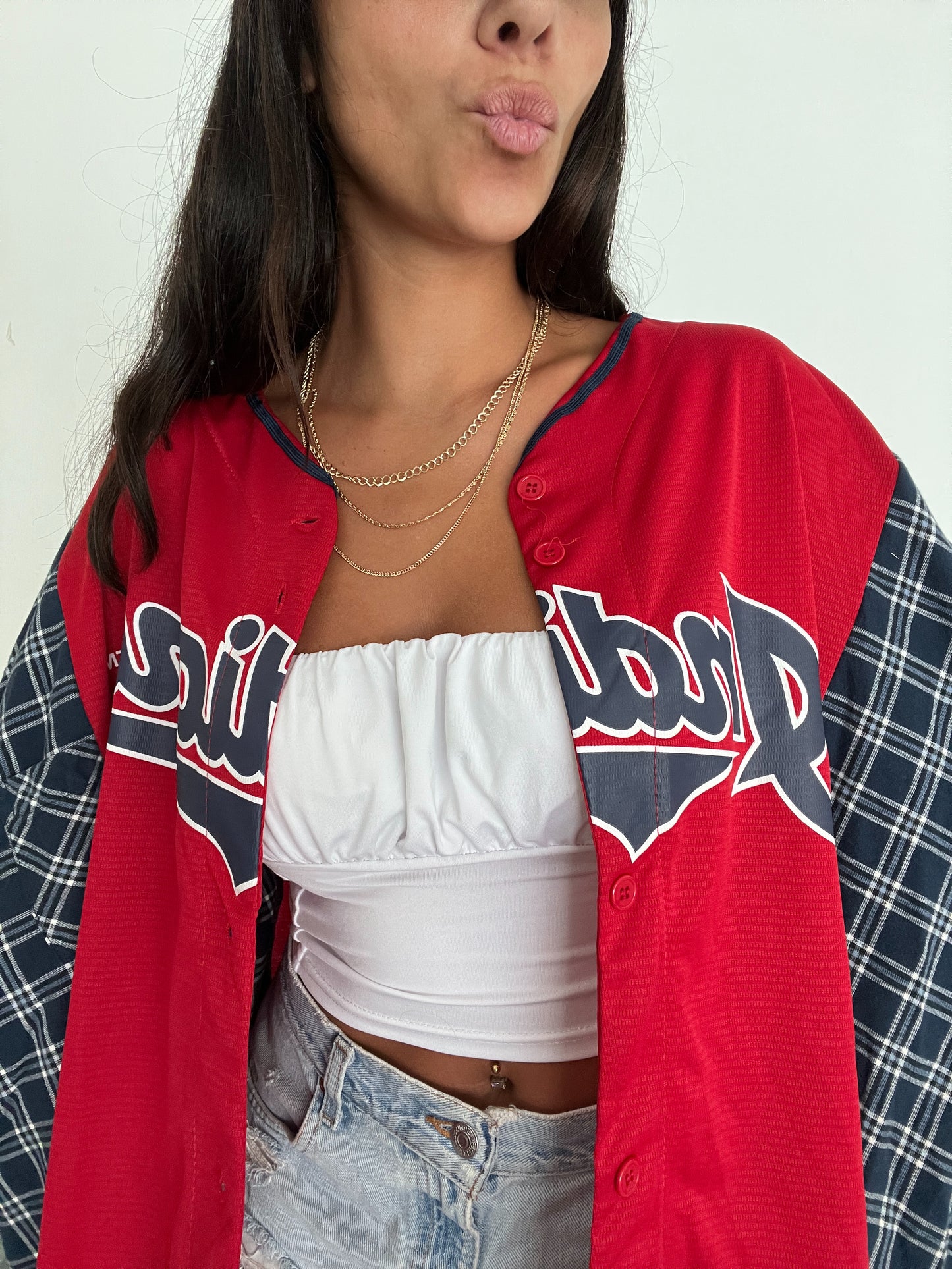 SANTANA RED JERSEY X FLANNEL