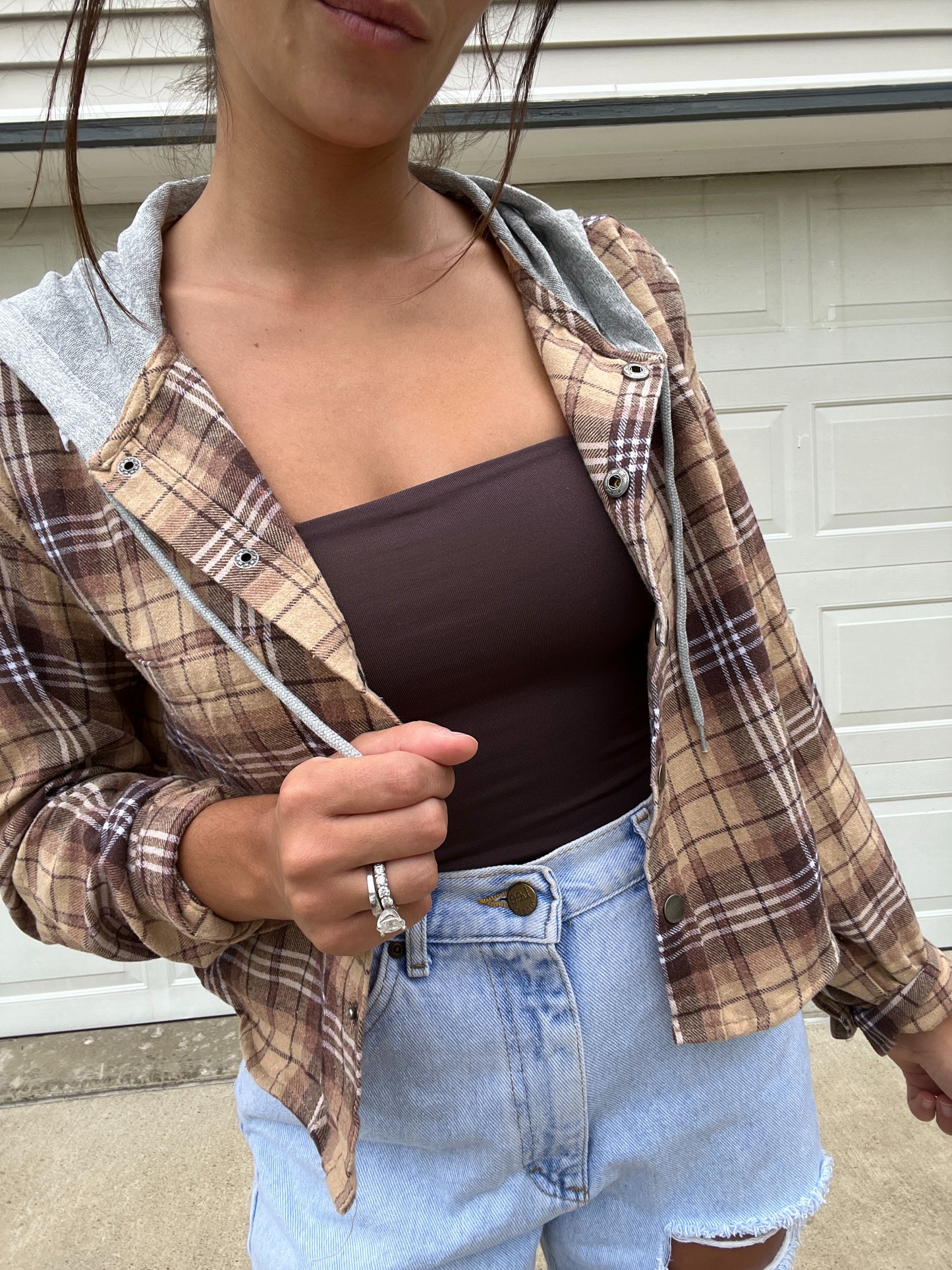 CFC LIGHTWEIGHT HOODED FLANNEL