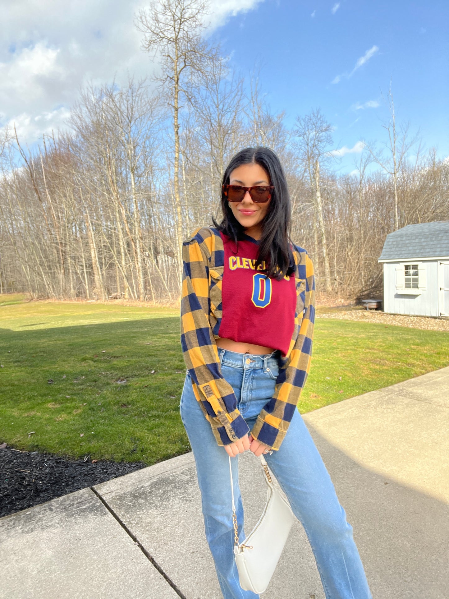 0 LOVE CAVS JERSEY X FLANNEL