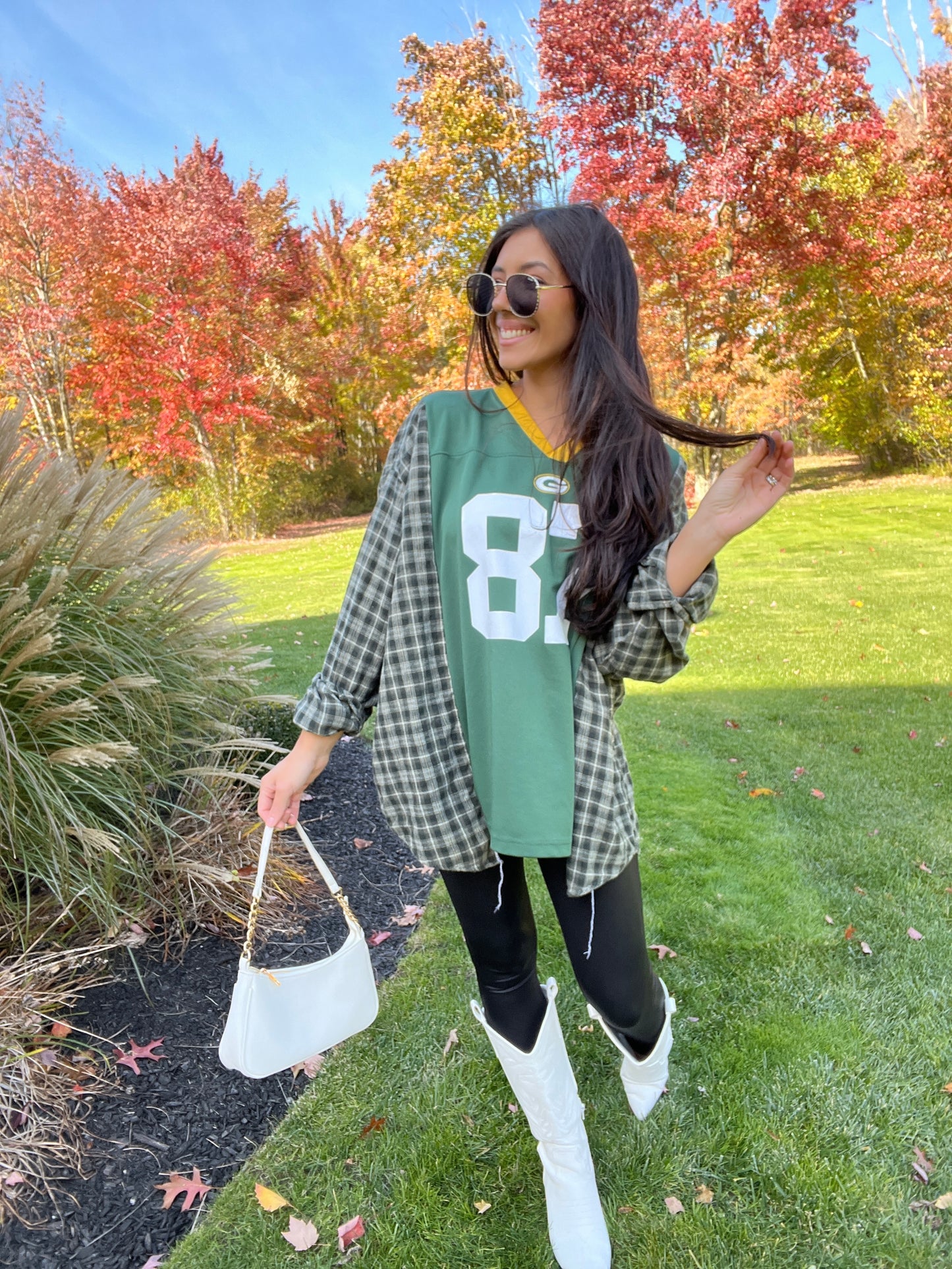 #87 NELSON PACKERS JERSEY X FLANNEL
