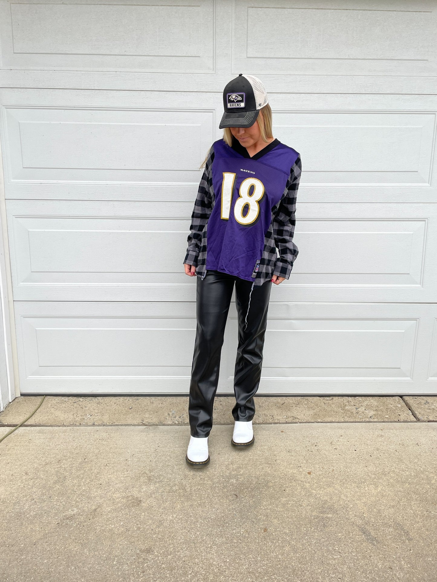 #18 GRBAC RAVENS JERSEY X FLANNEL