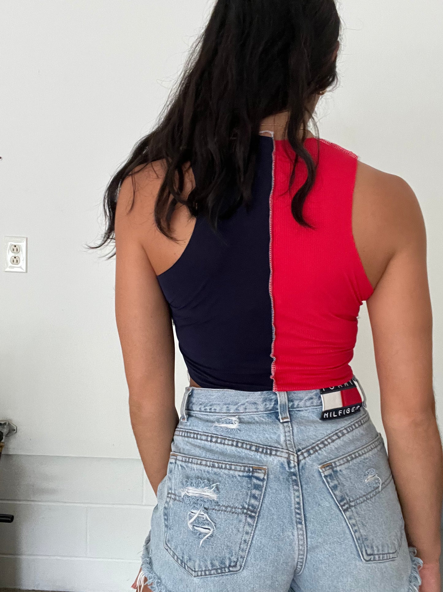 CLASSIC INDIANS PATCHWORK TANK