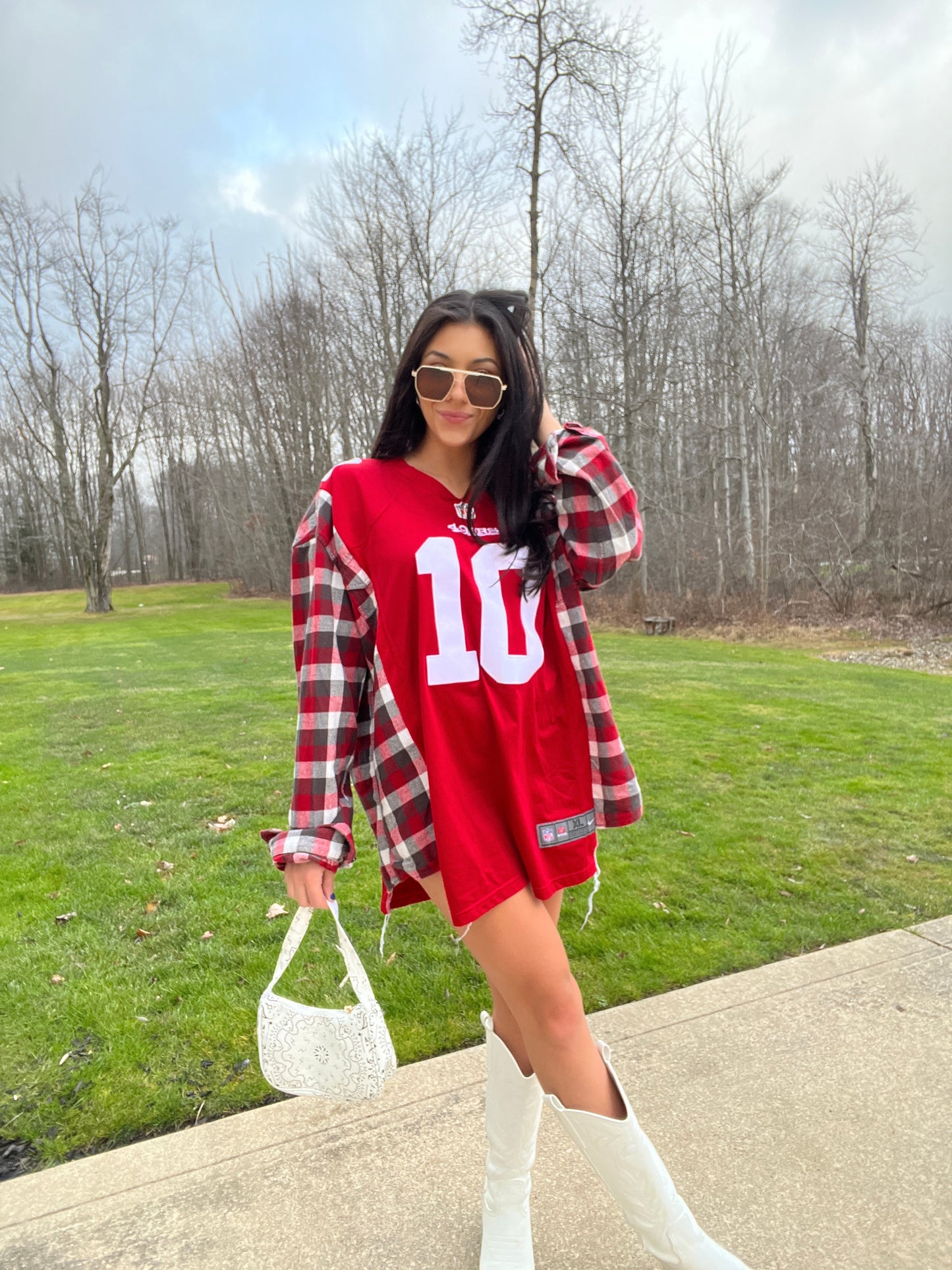 #10 GAROPPOLO 49ERS JERSEY X FLANNEL
