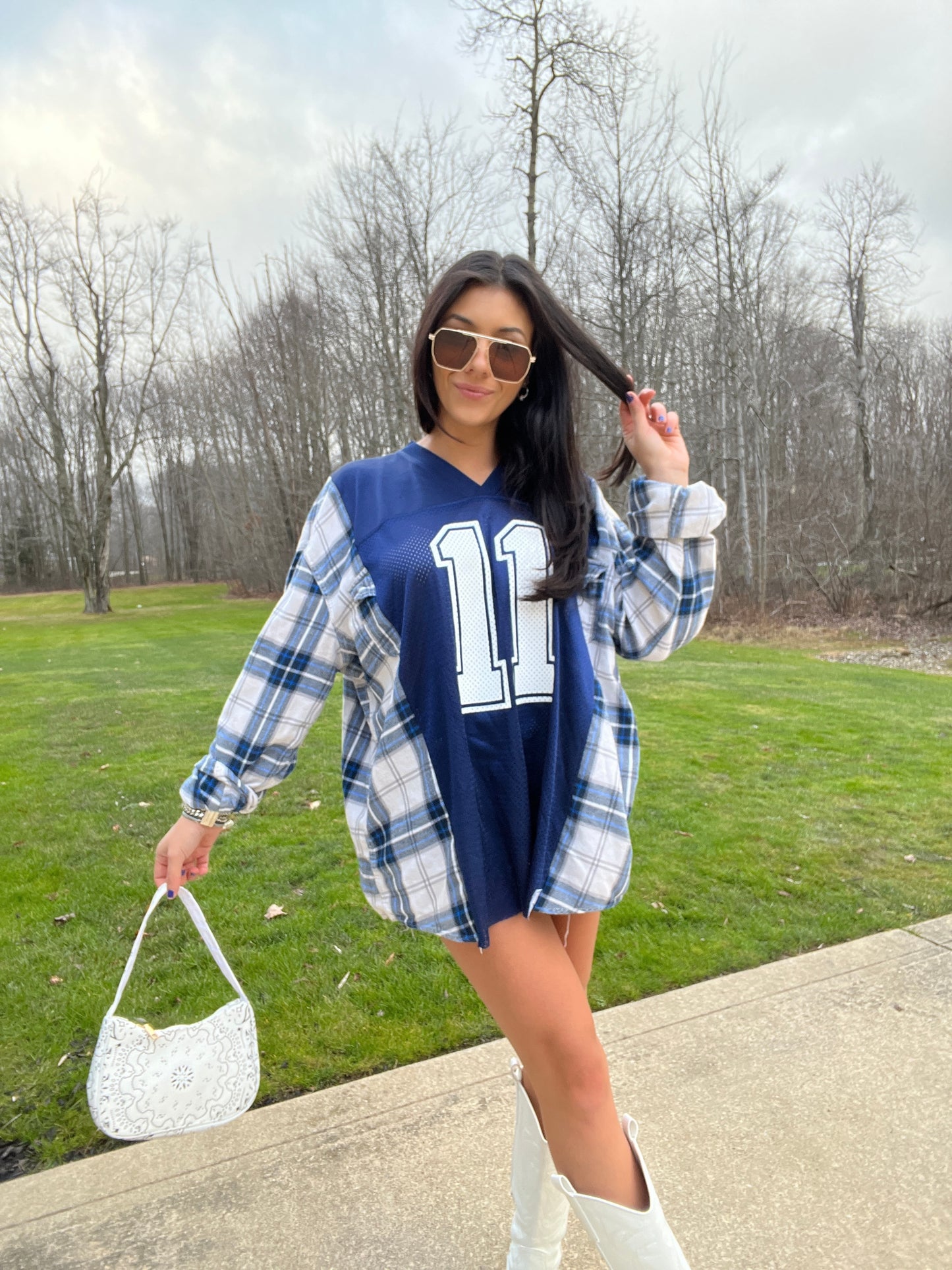 #11 BEASLEY COWBOYS JERSEY X FLANNEL