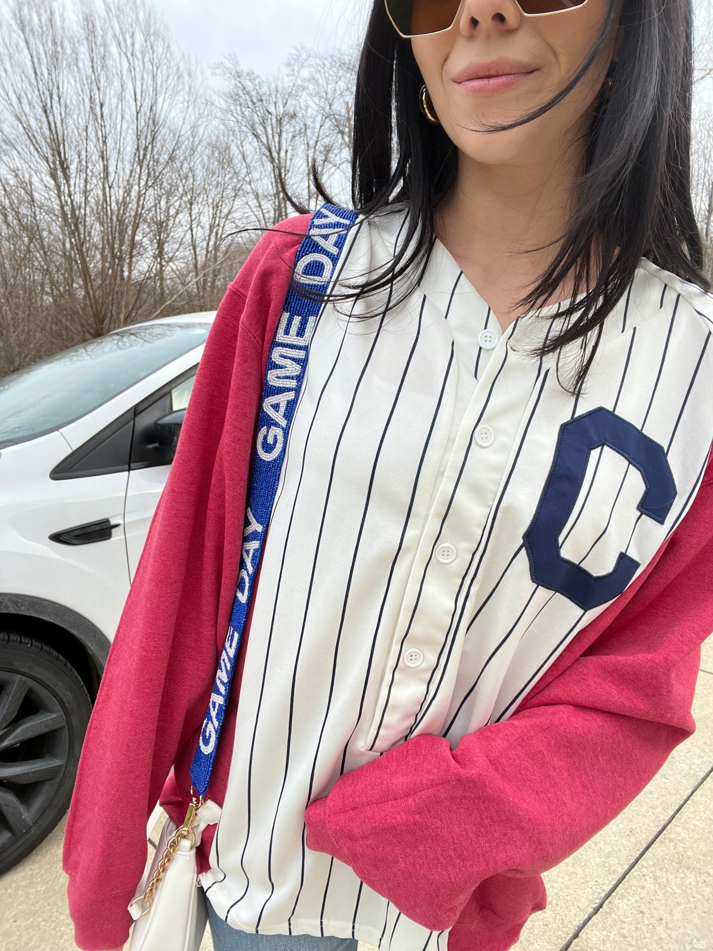 CLEVELAND BASEBALL JERSEY X CREWNECK