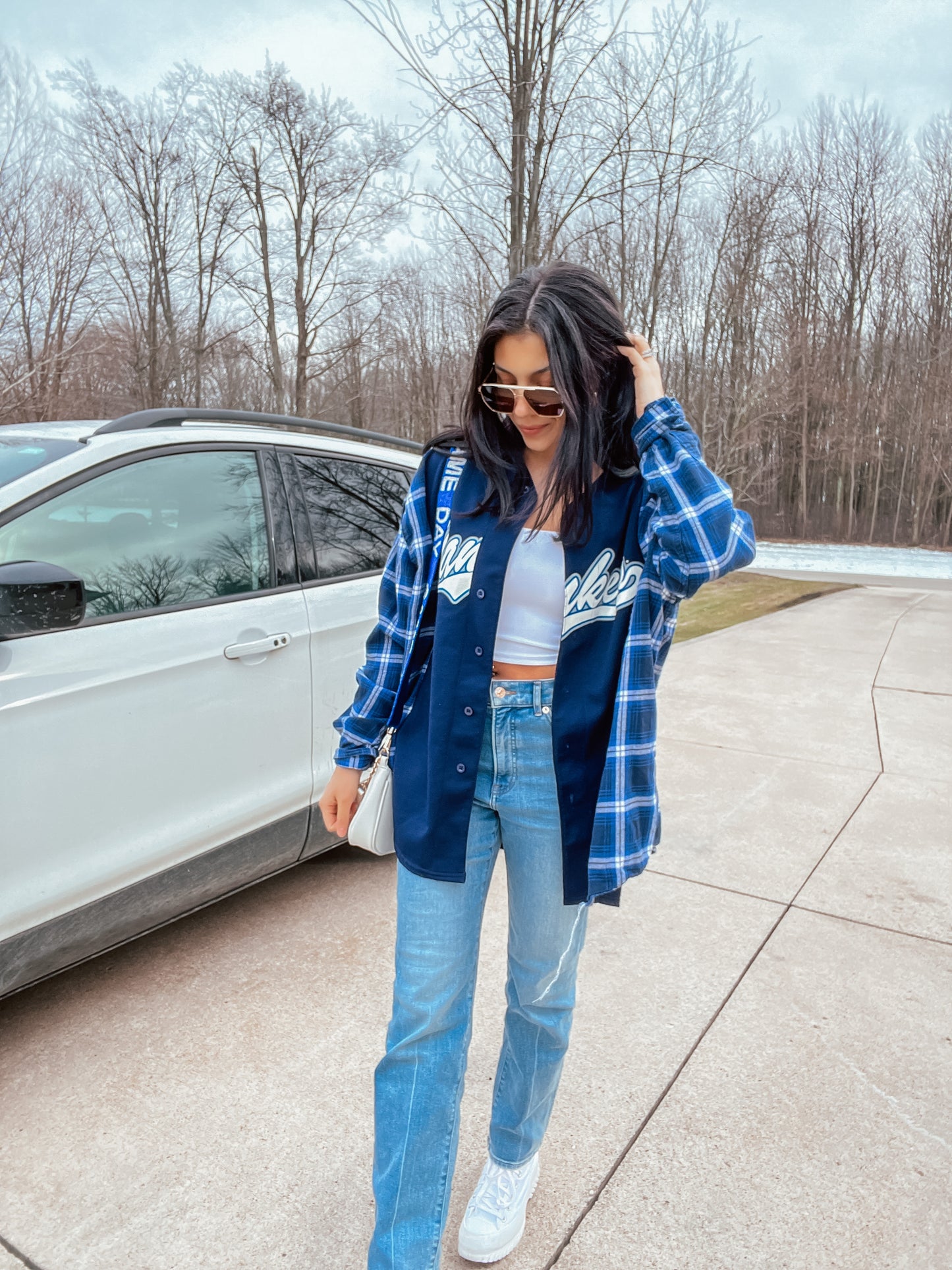 NY BASEBALL JERSEY X FLANNEL
