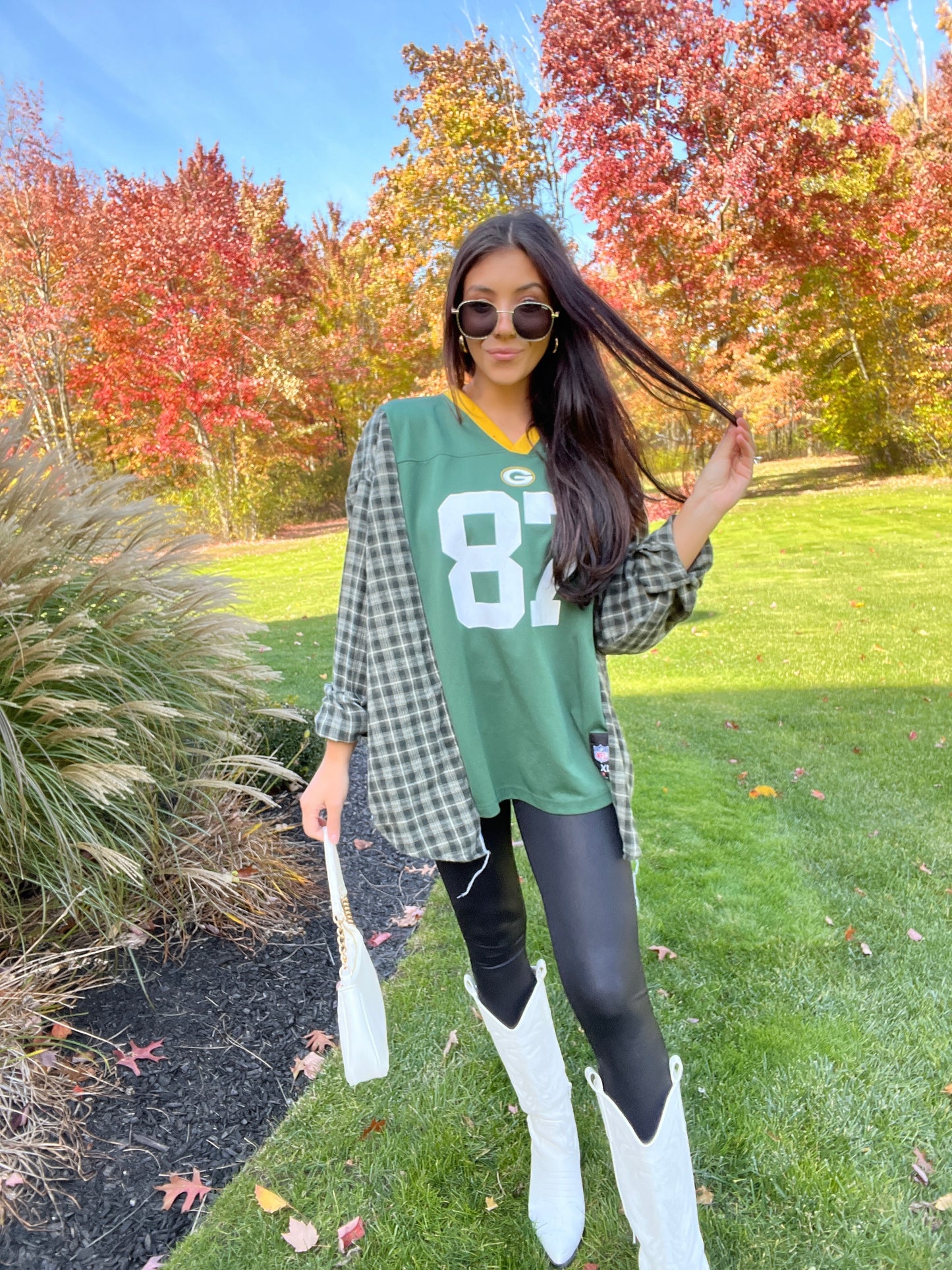 #87 NELSON PACKERS JERSEY X FLANNEL