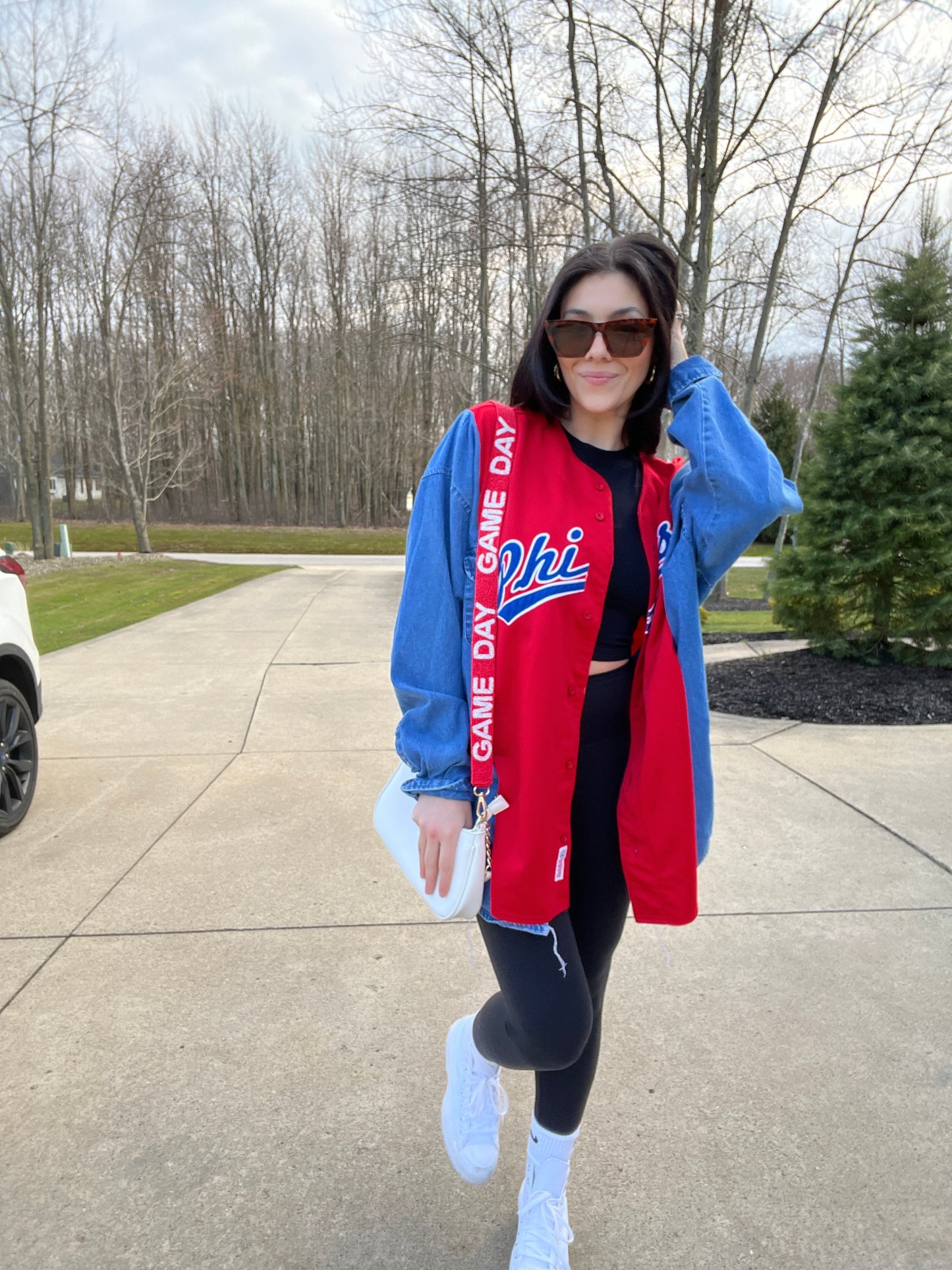 PHILADELPHIA BASEBALL JERSEY X DENIM
