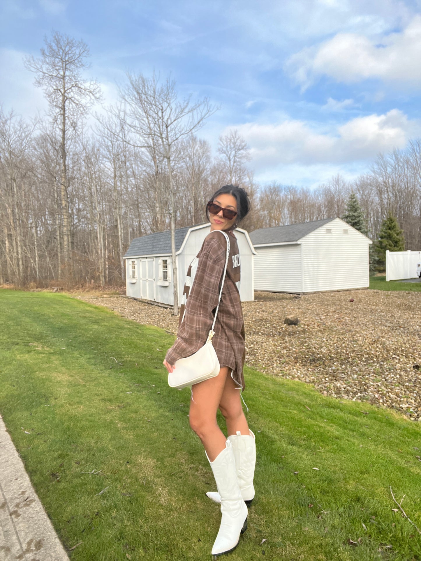 #99 BROWNS JERSEY X FLANNEL