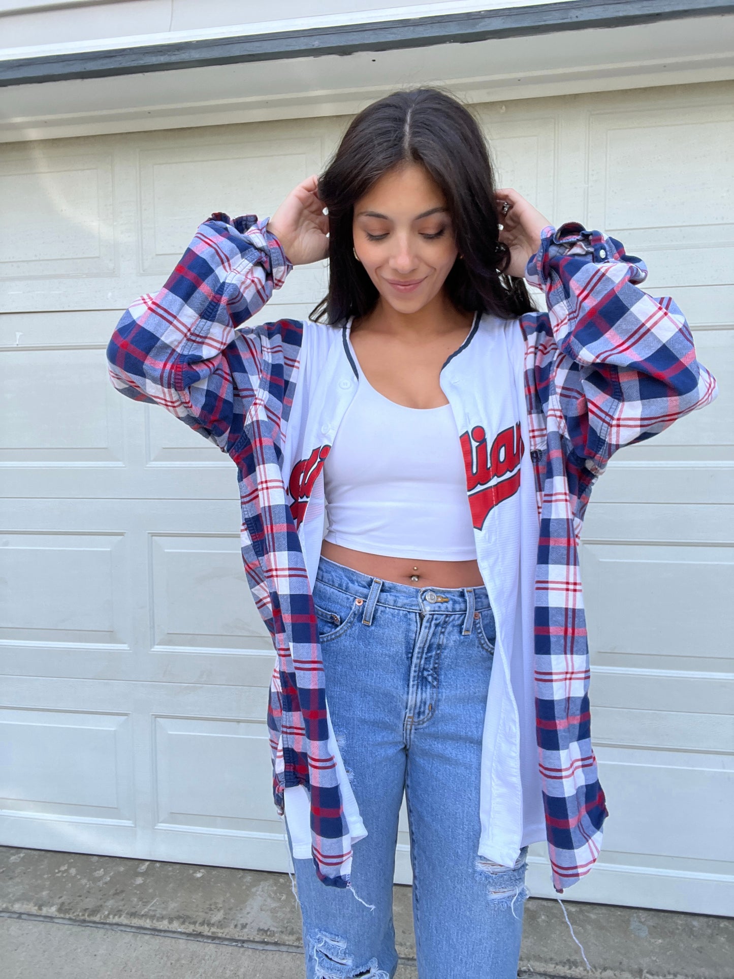 WHITE RAMIREZ JERSEY X FLANNEL