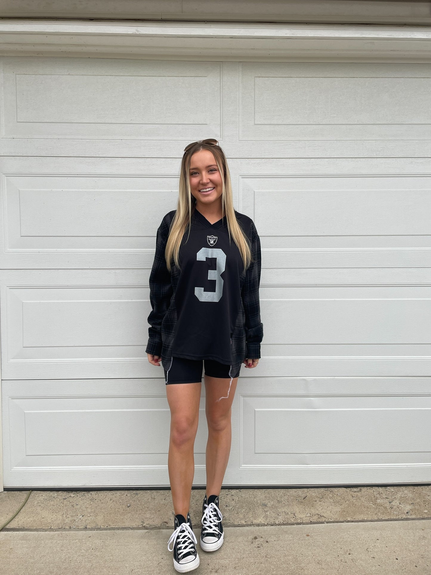 #3 PALMER RAIDERS JERSEY X FLANNEL