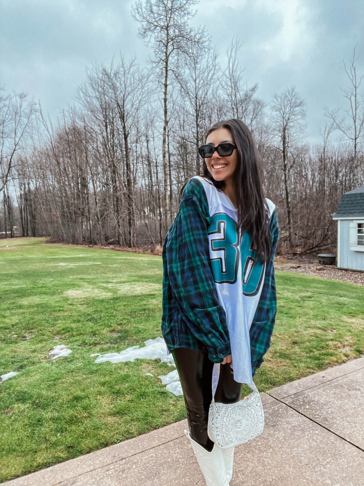 #36 WESTBROOK EAGLES JERSEY X FLANNEL