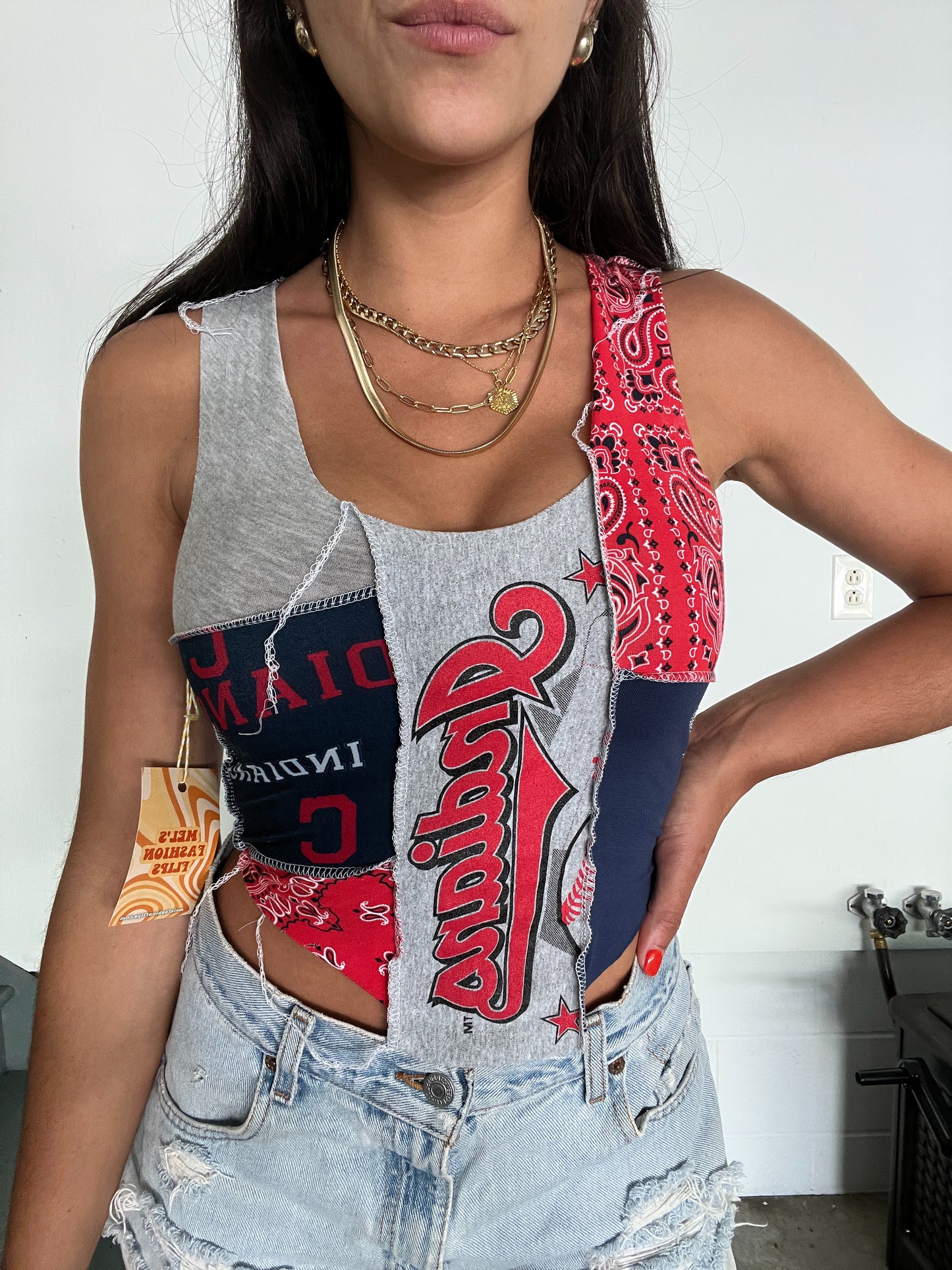 BANDANA NEW PATCHWORK TANK