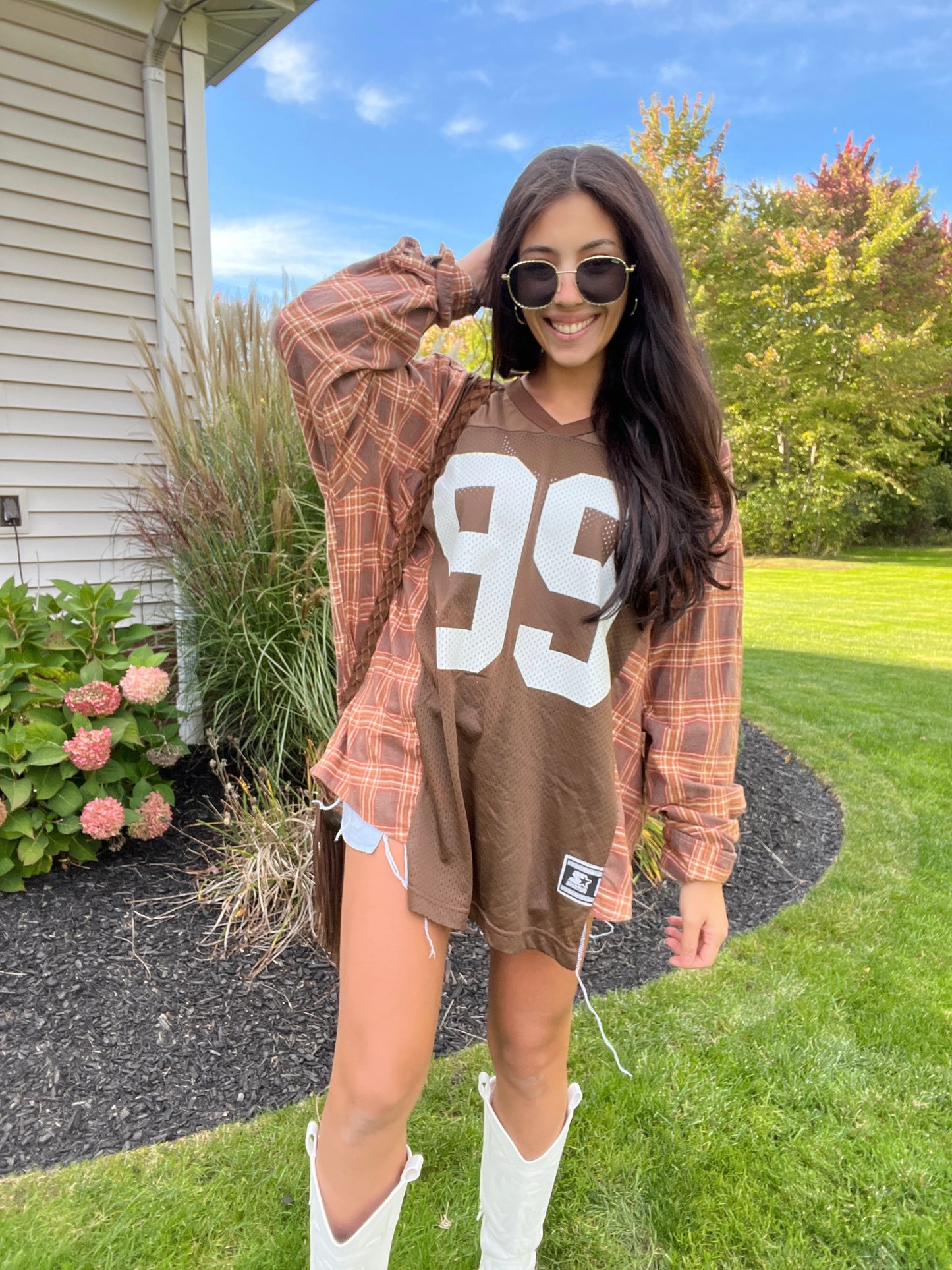 99 BROWNS JERSEY X FLANNEL