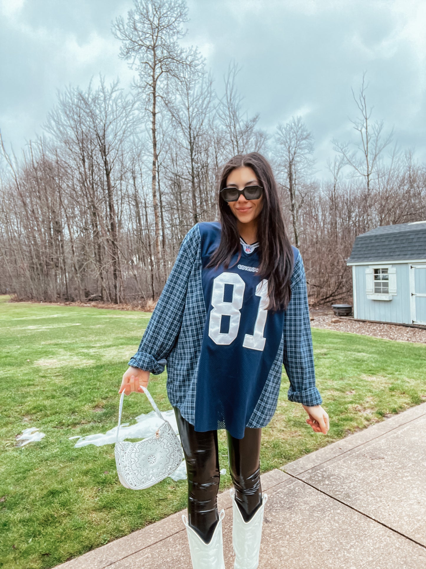 #81 OWENS COWBOYS JERSEY X FLANNEL