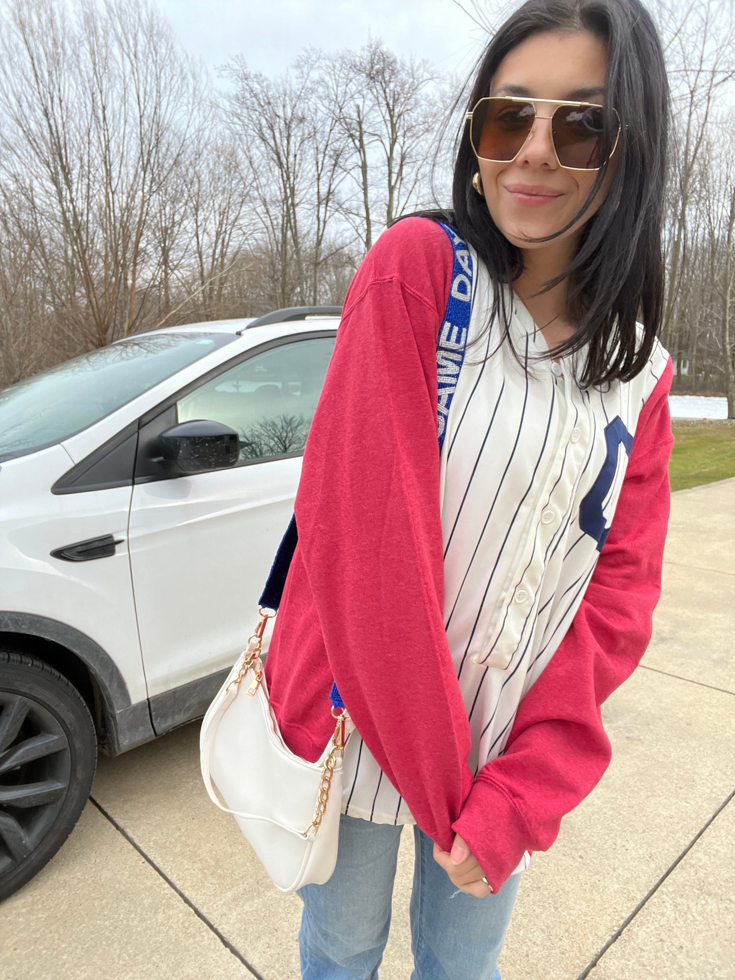 CLEVELAND BASEBALL JERSEY X CREWNECK