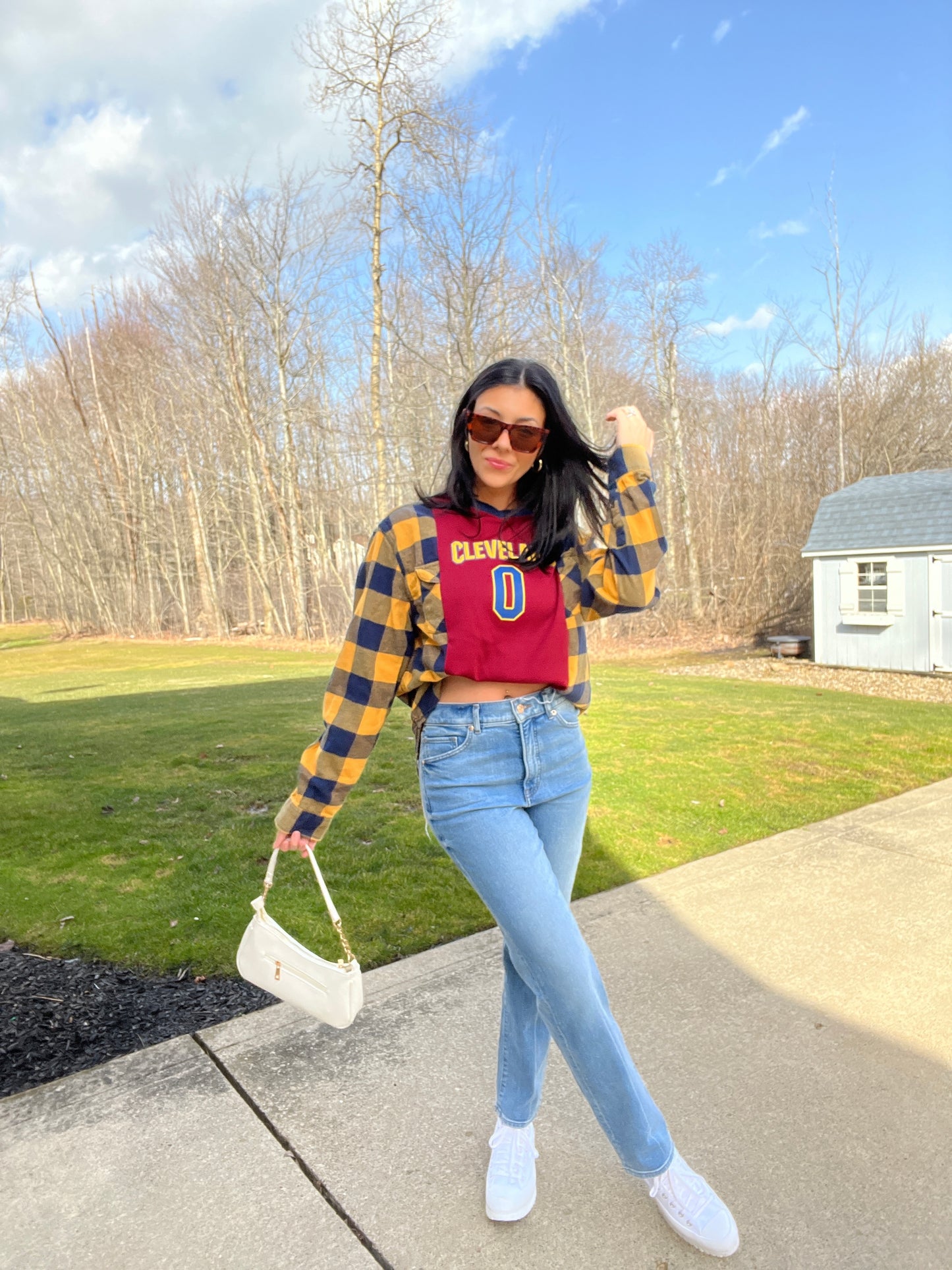 0 LOVE CAVS JERSEY X FLANNEL