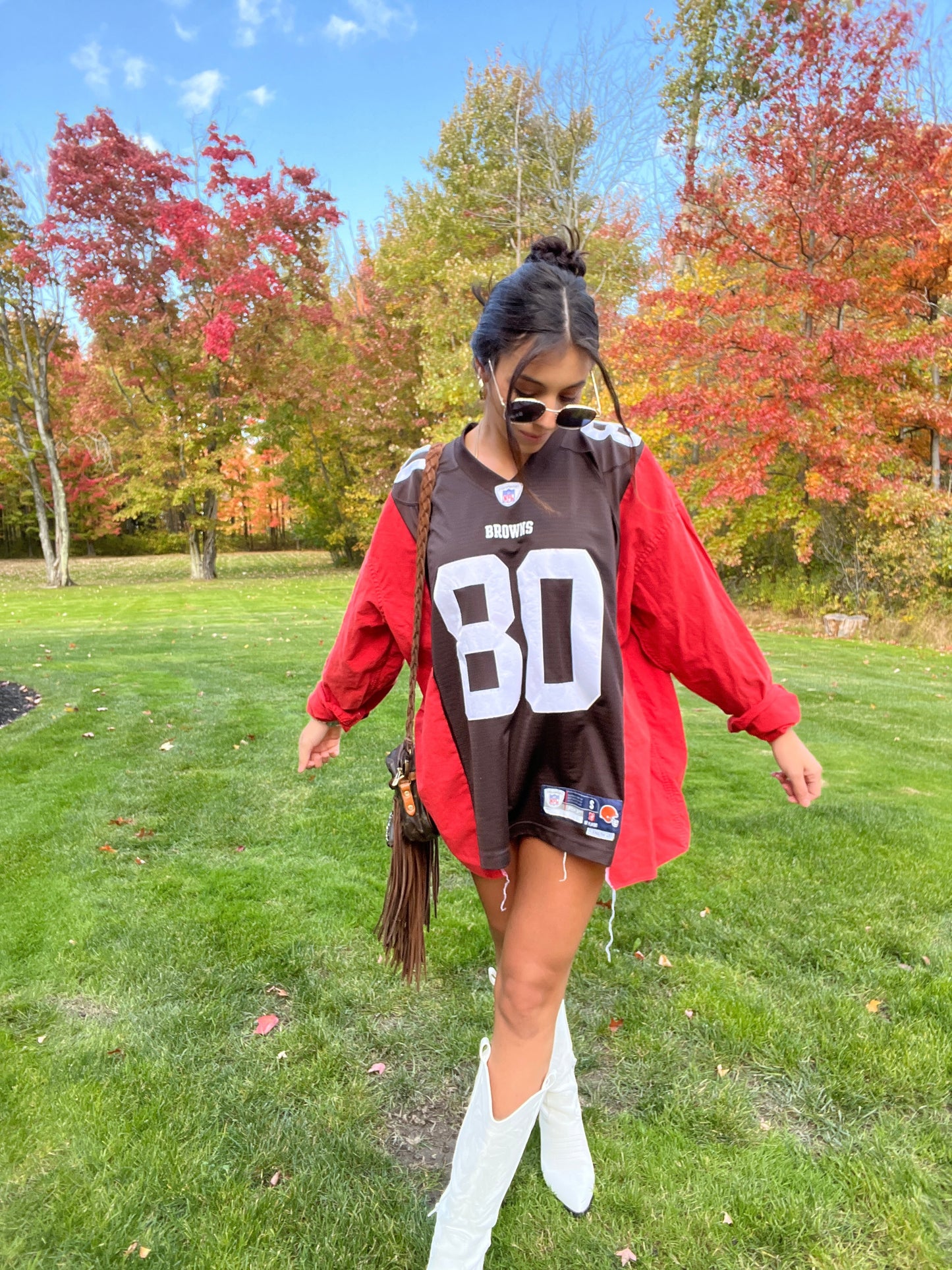 #80 BROWNS JERSEY X FLANNEL