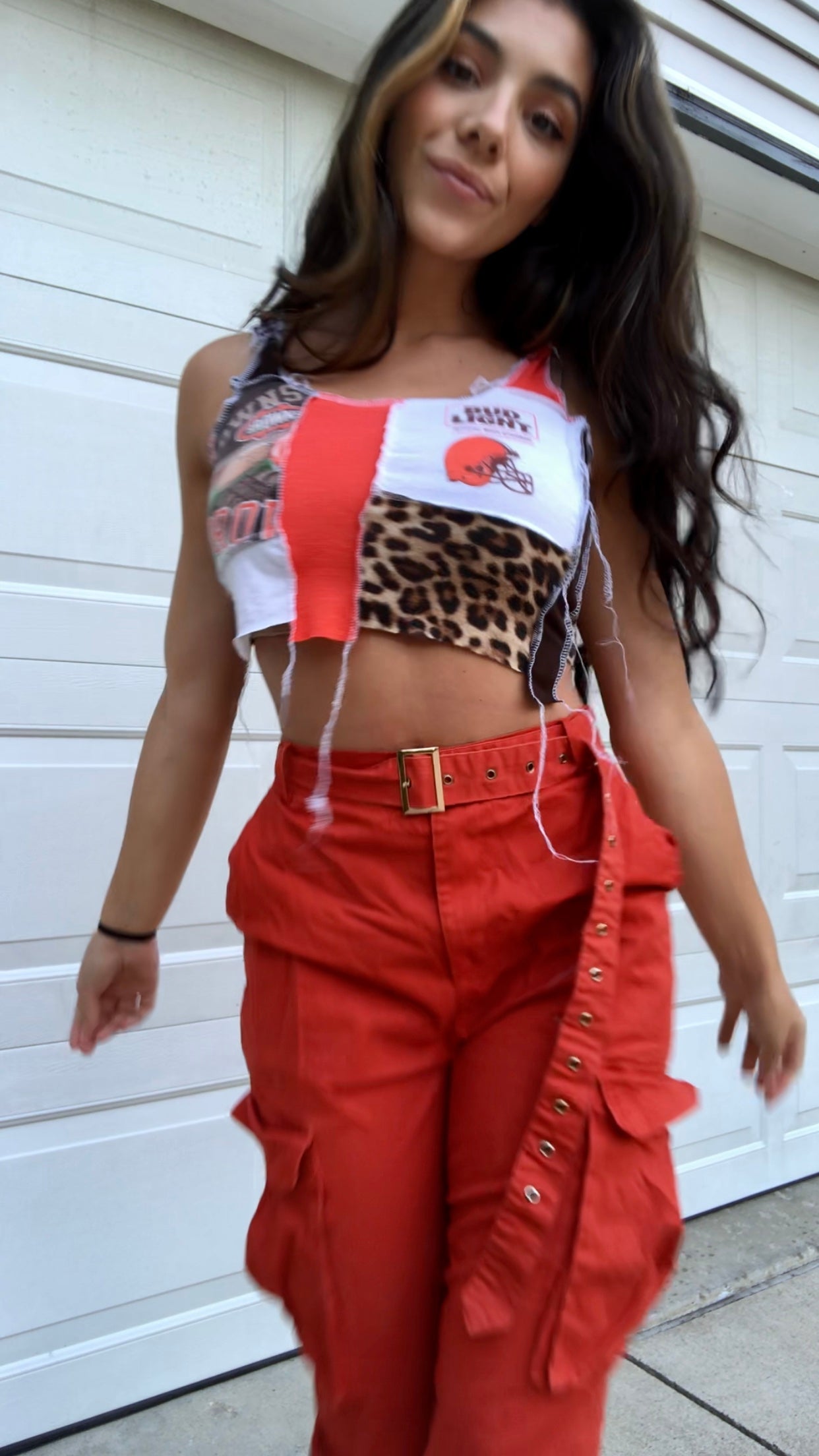 CHEETAH BUD LIGHT BROWNS TANK