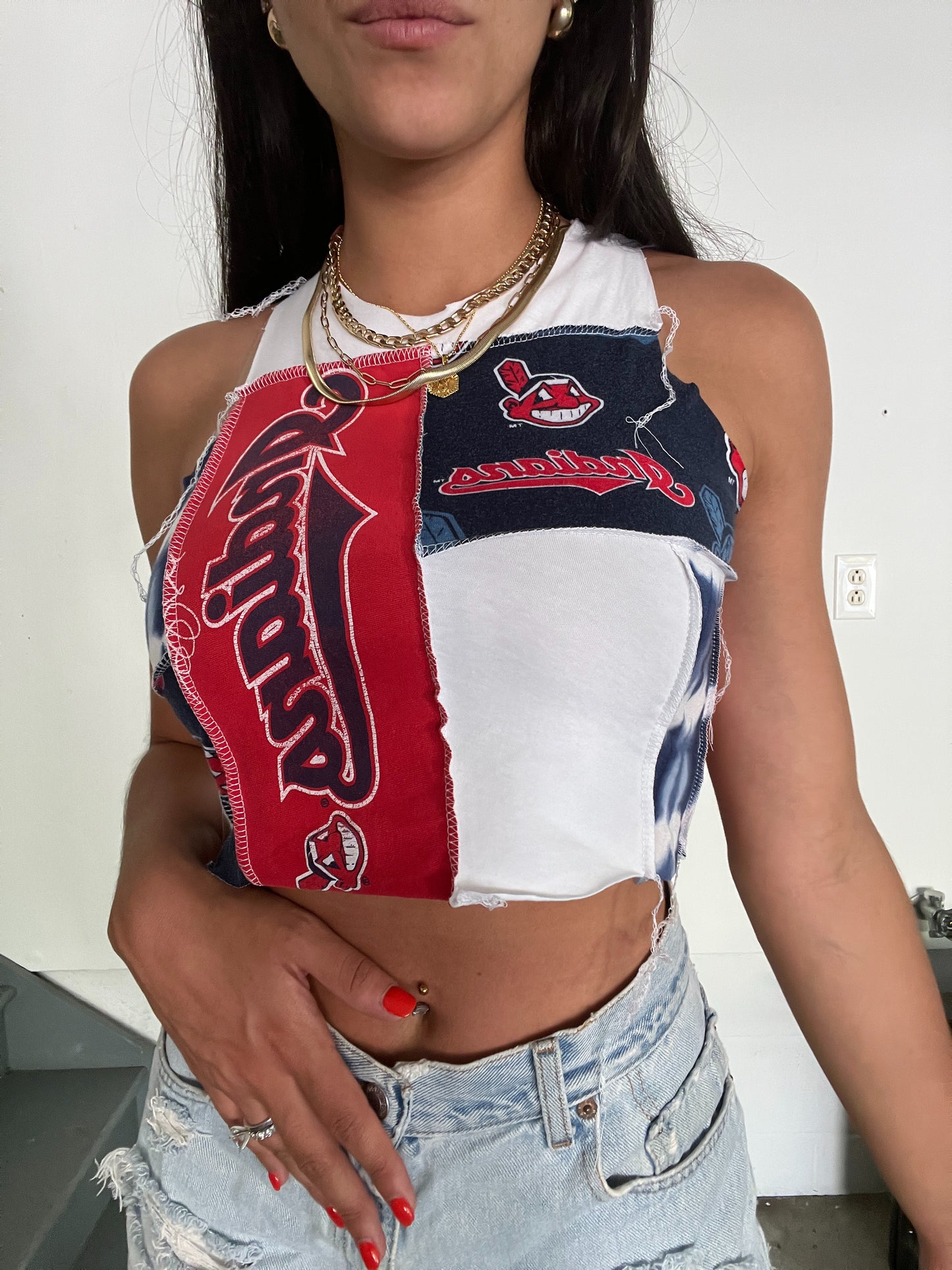 TIE DYE CLASSIC PATCHWORK TANK