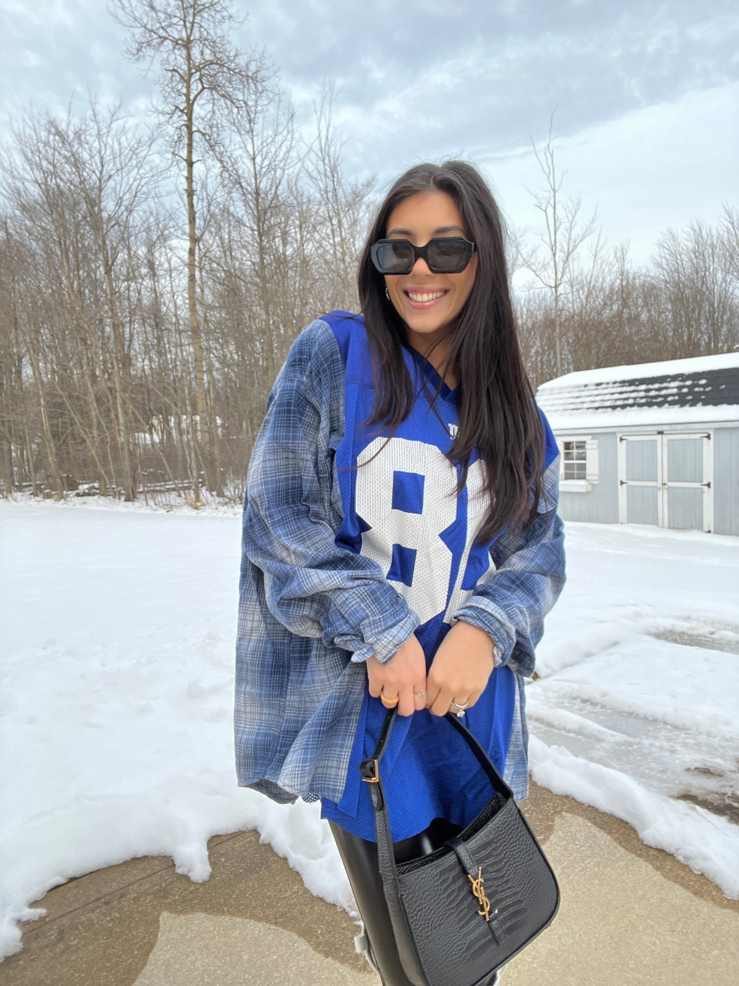 #80 SHOCKEY GIANTS JERSEY X FLANNEL