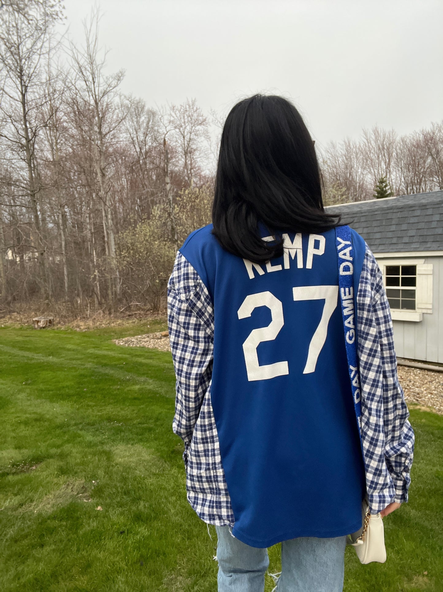 DODGERS JERSEY X FLANNEL
