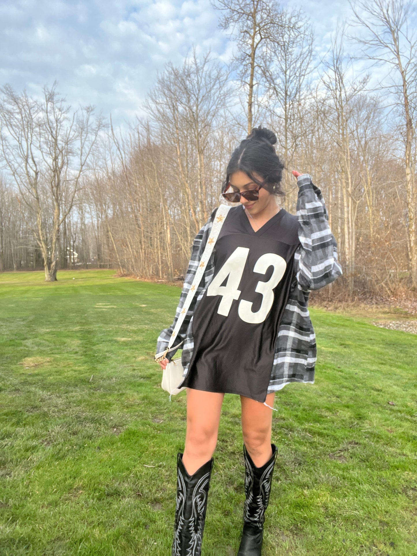 #43 POLAMALO STEELERS JERSEY X FLANNEL