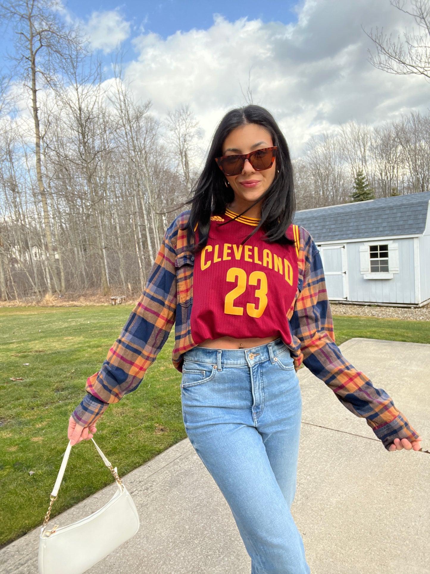23 JAMES CAVS JERSEY X FLANNEL