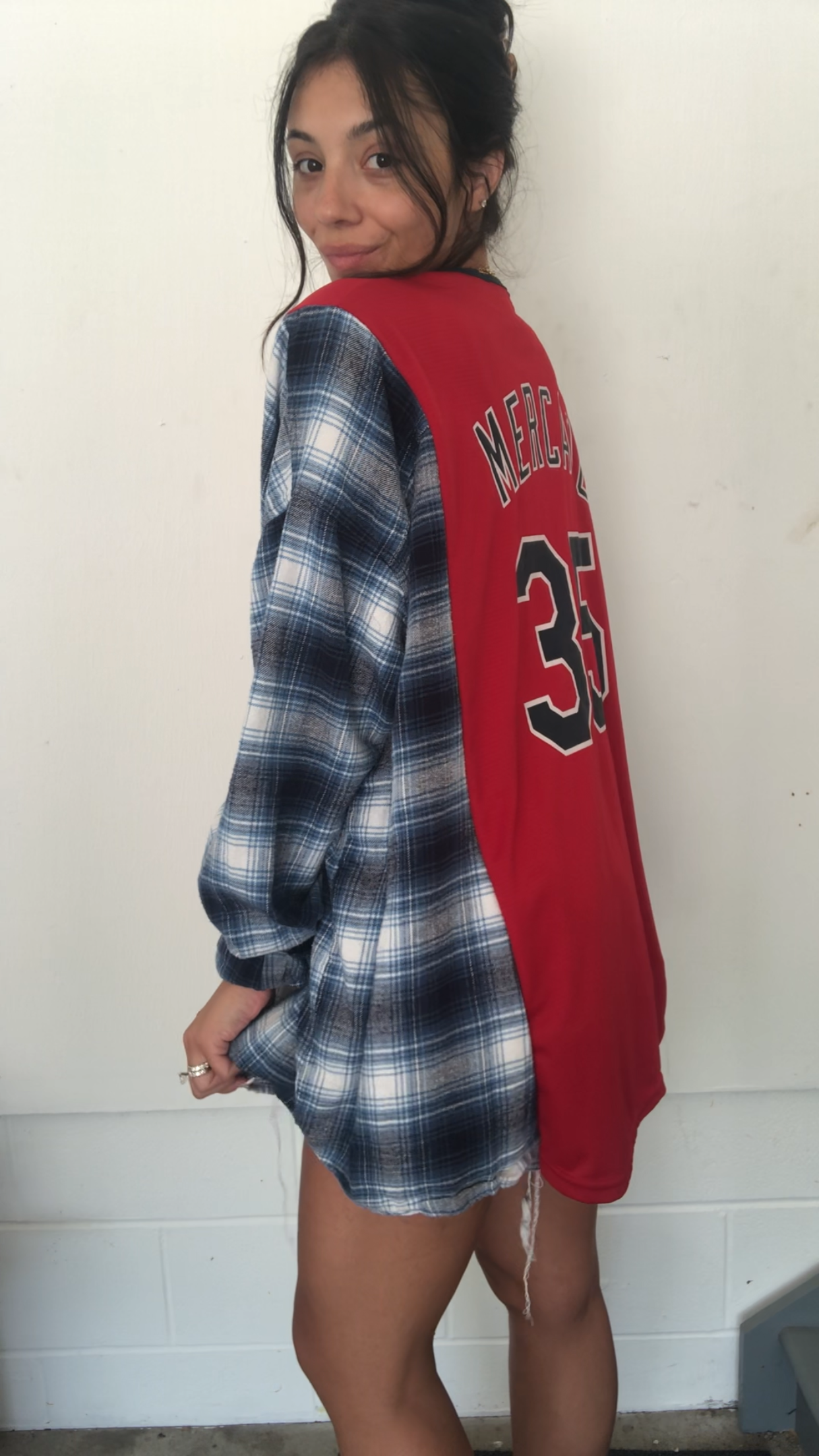 RED JERSEY FLANNEL