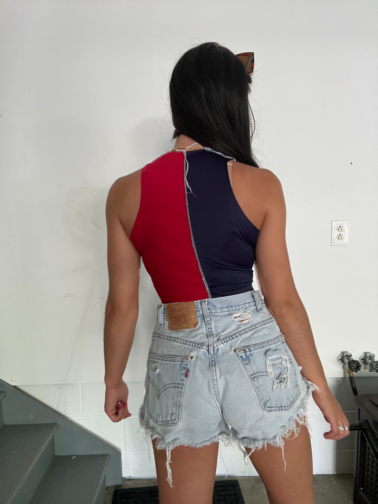 TIE DYE CLASSIC PATCHWORK TANK