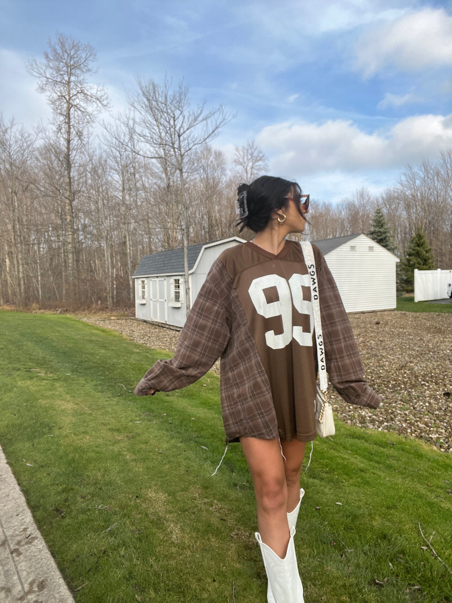 #99 BROWNS JERSEY X FLANNEL
