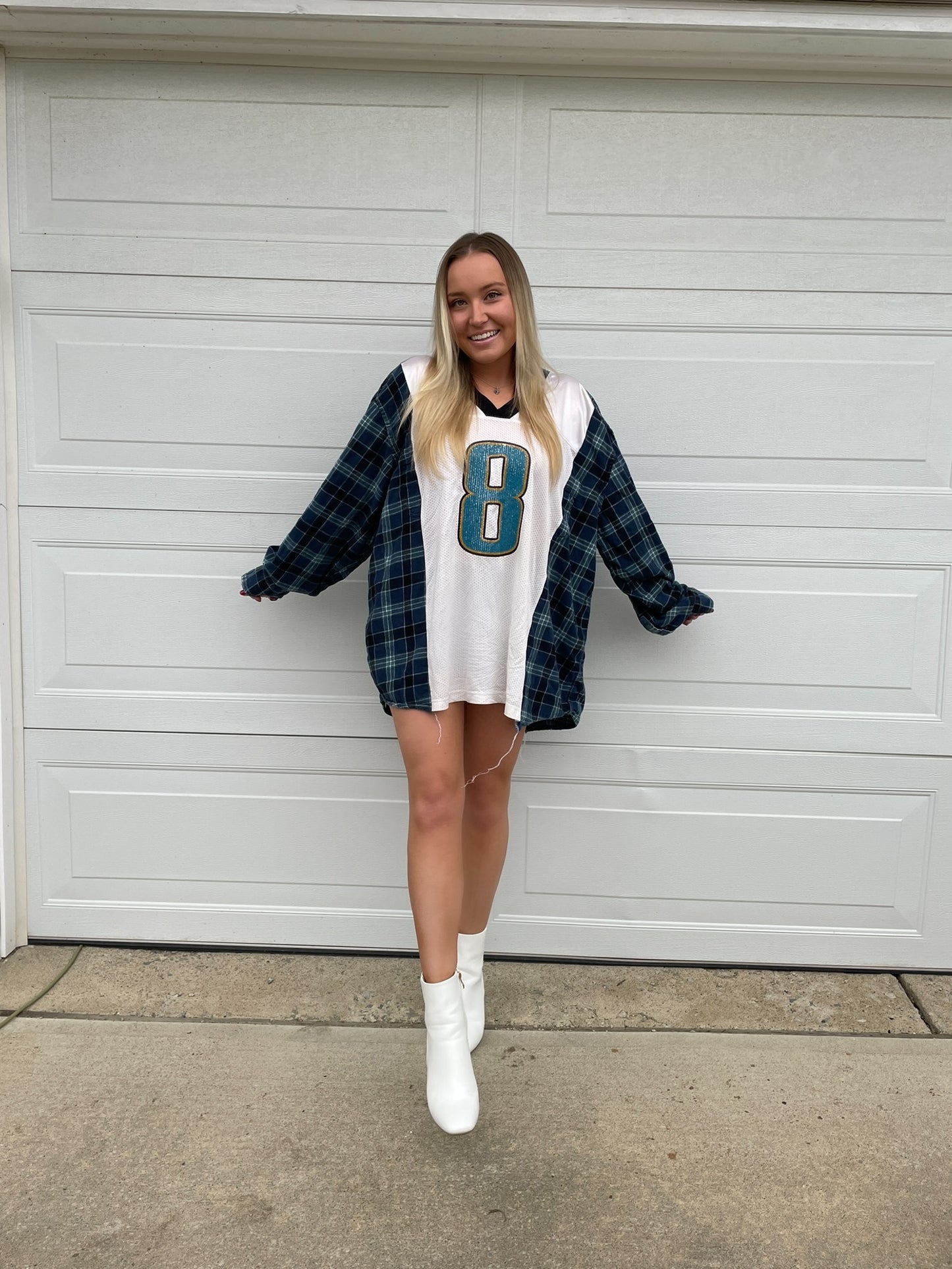 #8 BRUNNEL JAGUARS JERSEY X FLANNEL