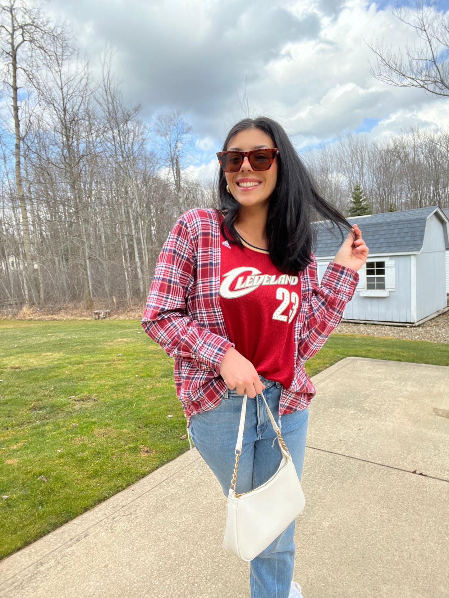 VINTAGE JAMES CAVS JERSEY X FLANNEL