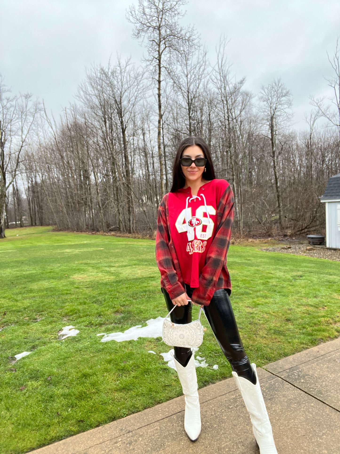 NO NAME 49ERS JERSEY X FLANNEL