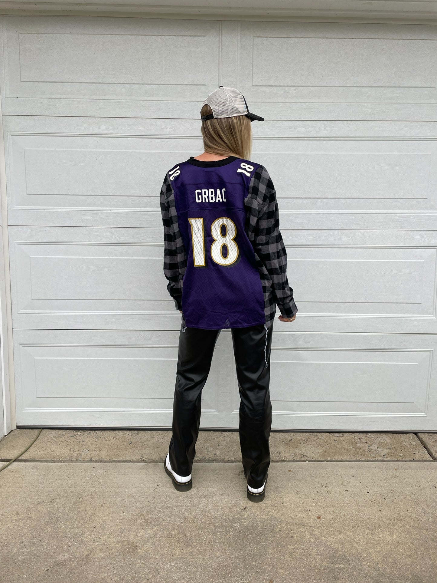 #18 GRBAC RAVENS JERSEY X FLANNEL