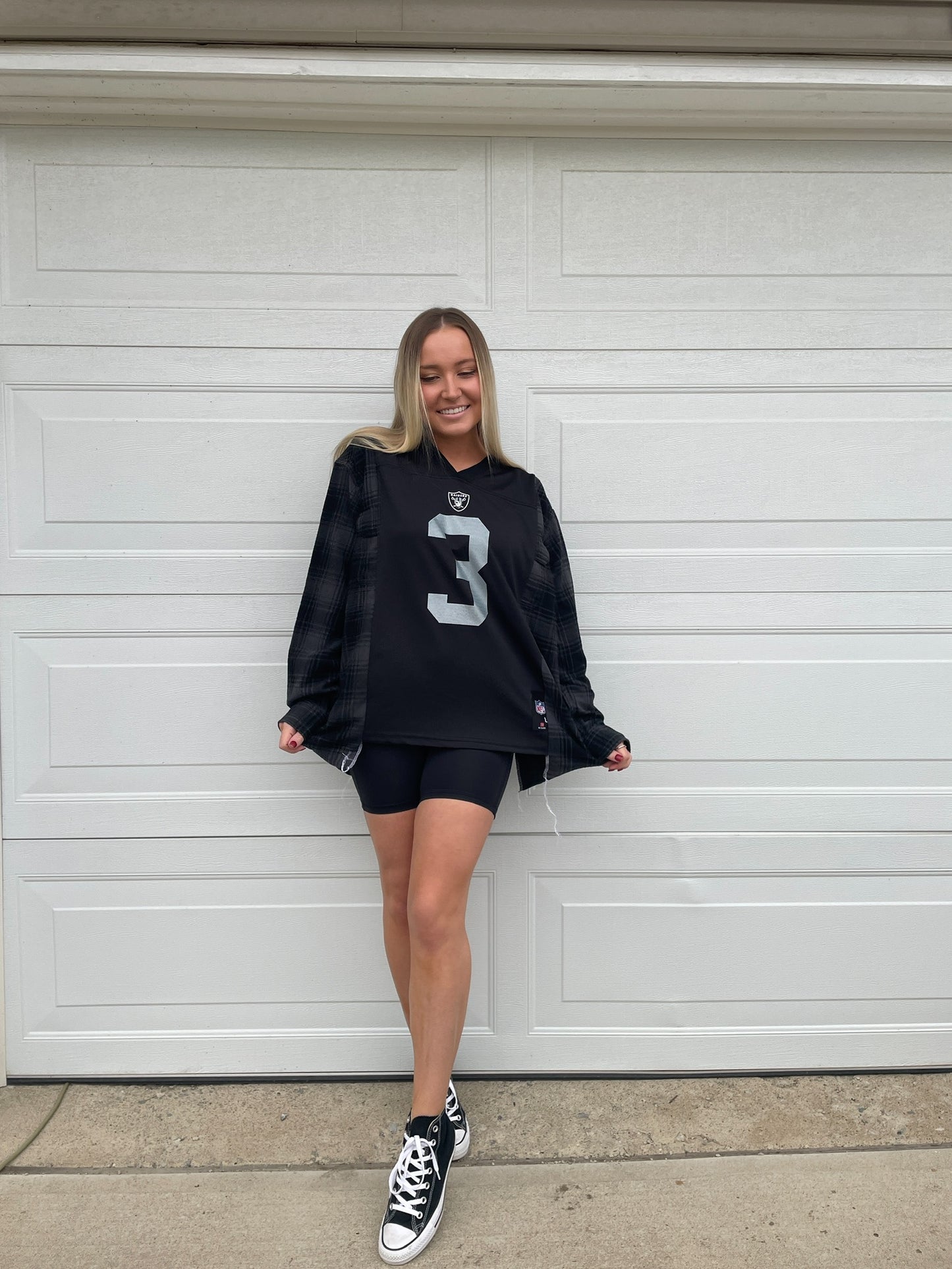#3 PALMER RAIDERS JERSEY X FLANNEL