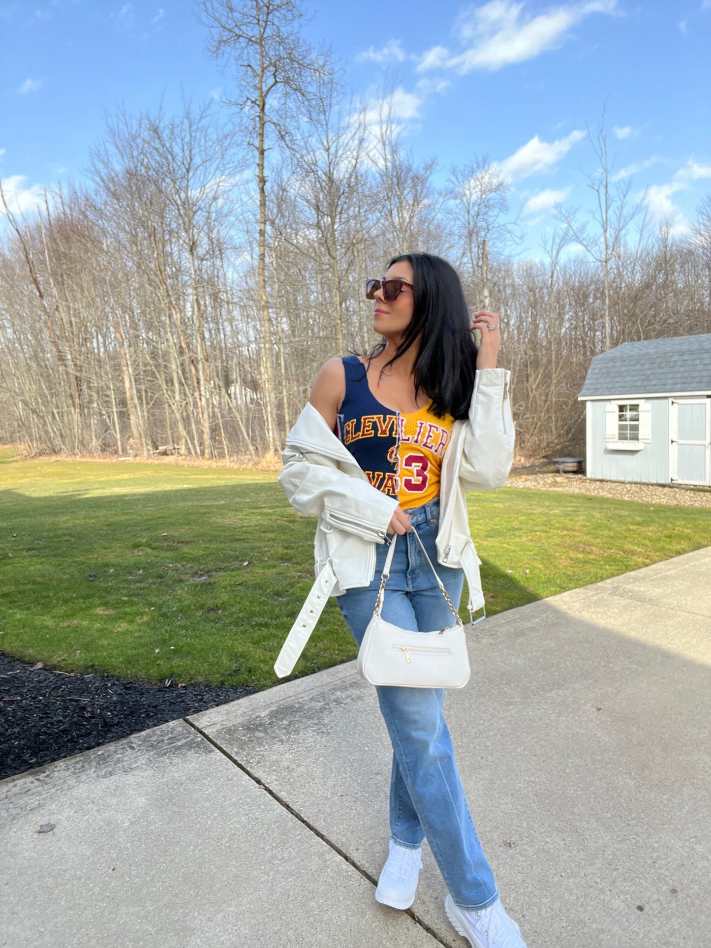 JERSEY X TEE LOWCUT SPLIT TANK