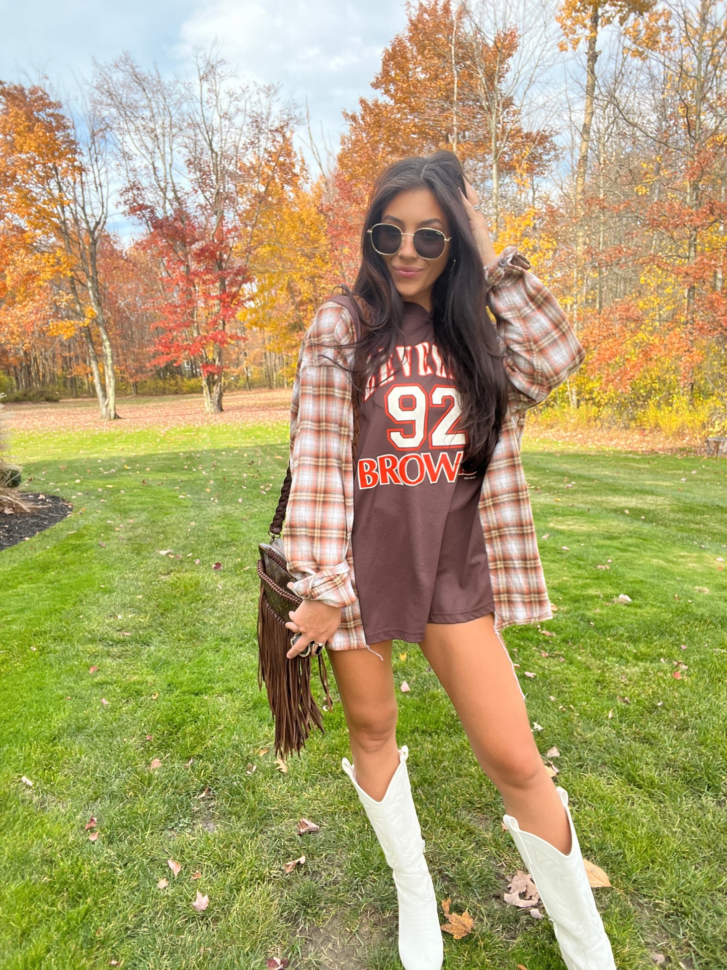 #92 BROWN JERSEY X FLANNEL