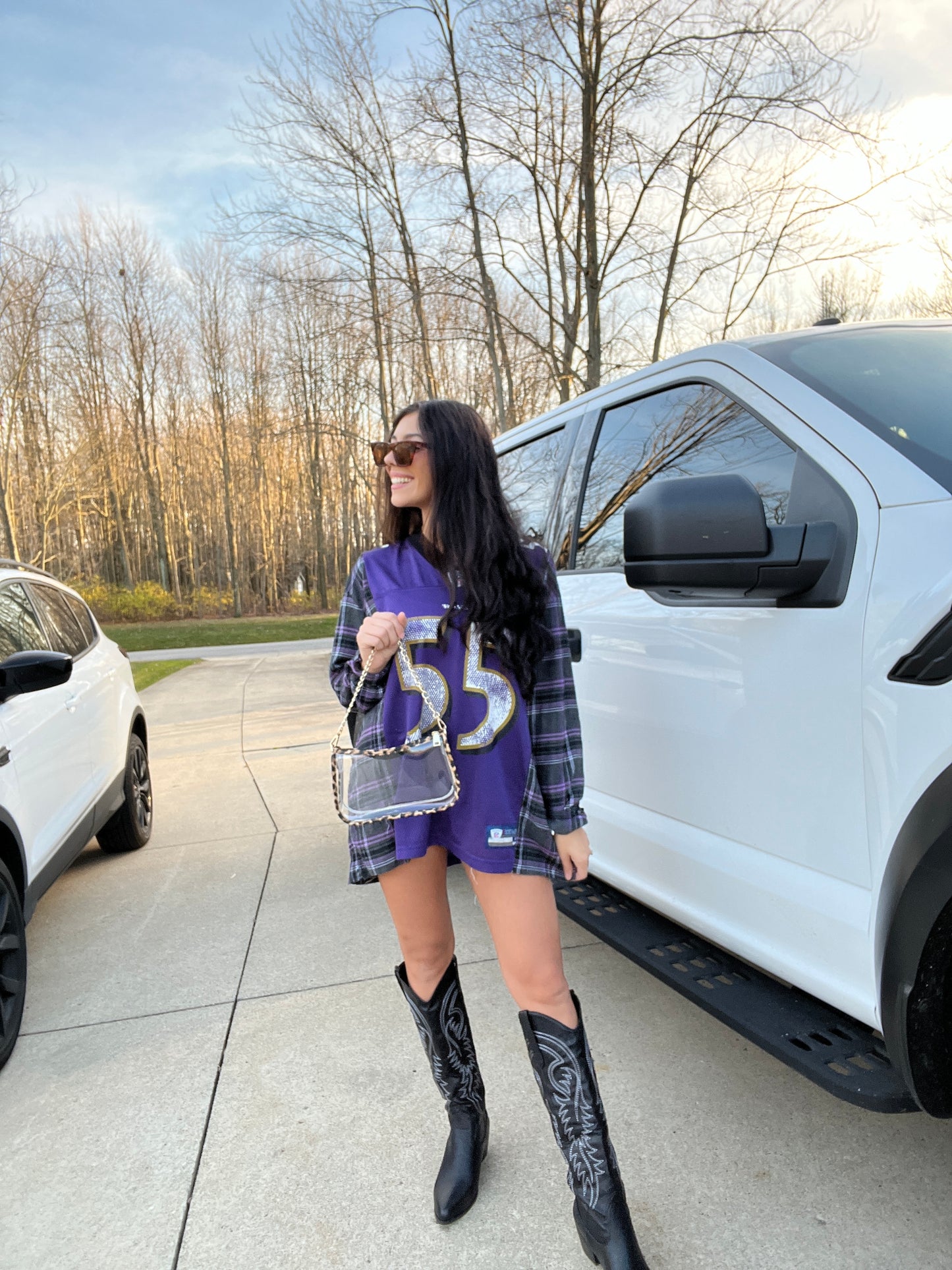 #55 SUGGS BALTIMORE JERSEY X FLANNEL