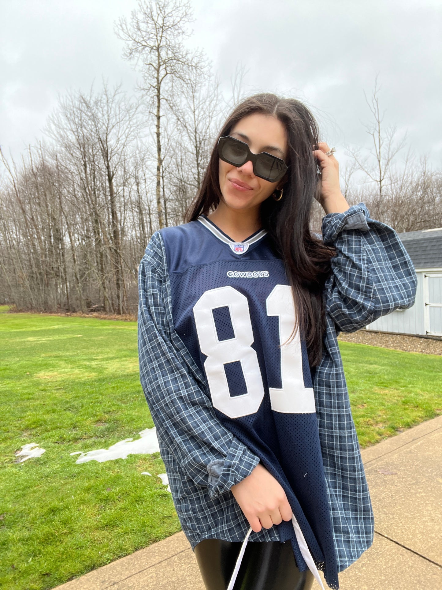 #81 OWENS COWBOYS JERSEY X FLANNEL