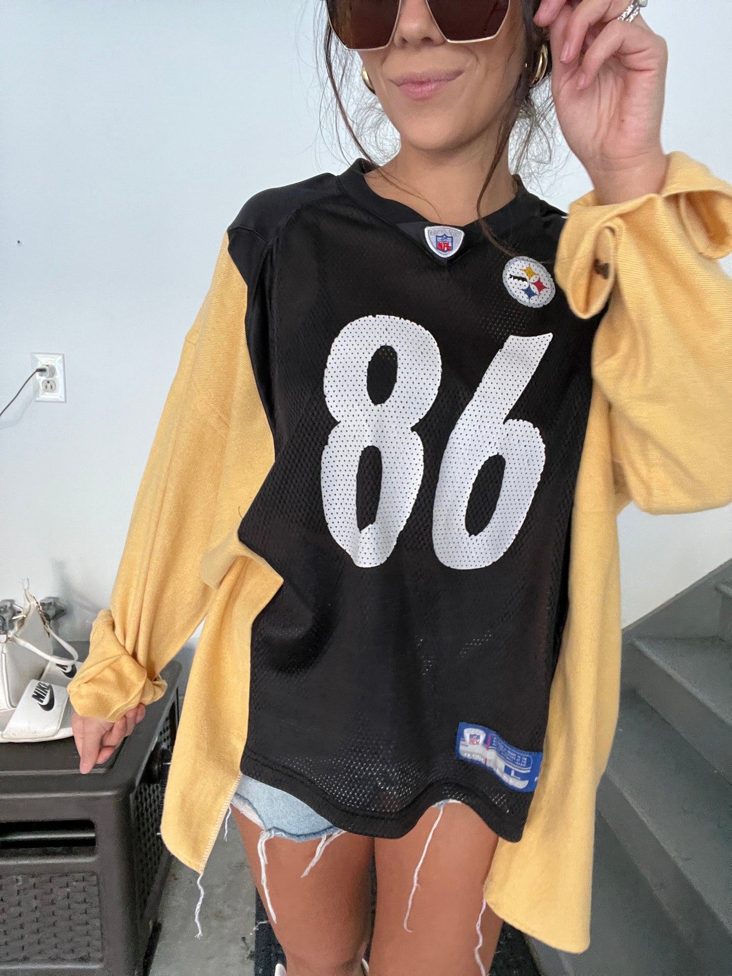 #86 WARD STEELERS JERSEY X FLANNEL