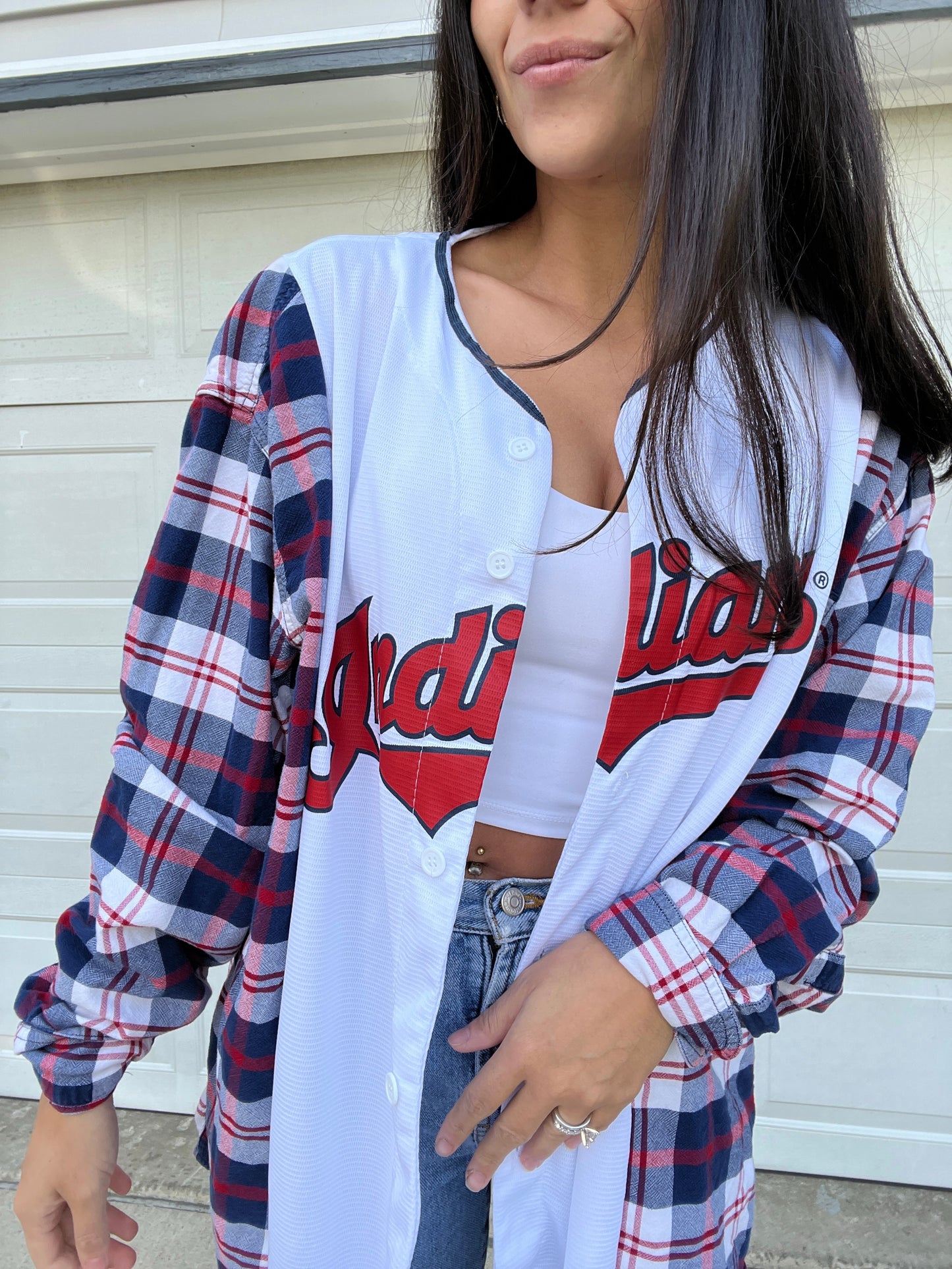 WHITE RAMIREZ JERSEY X FLANNEL